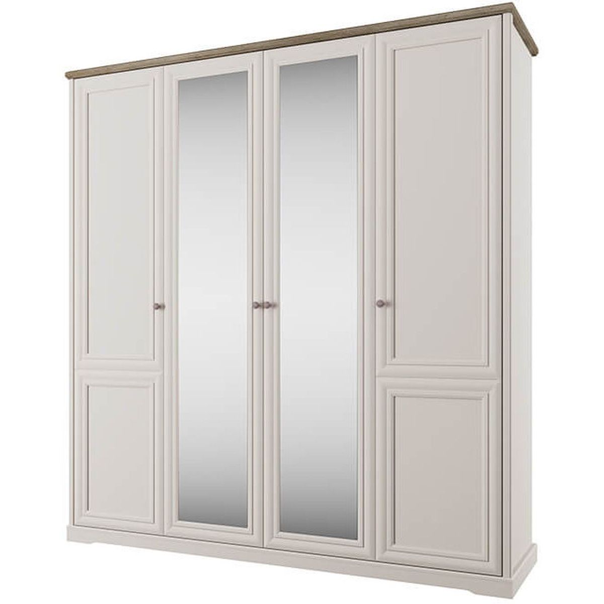 Картинка Тоскана Шкаф с зеркалом 4DG Z интернет-магазин мебели FreeTime