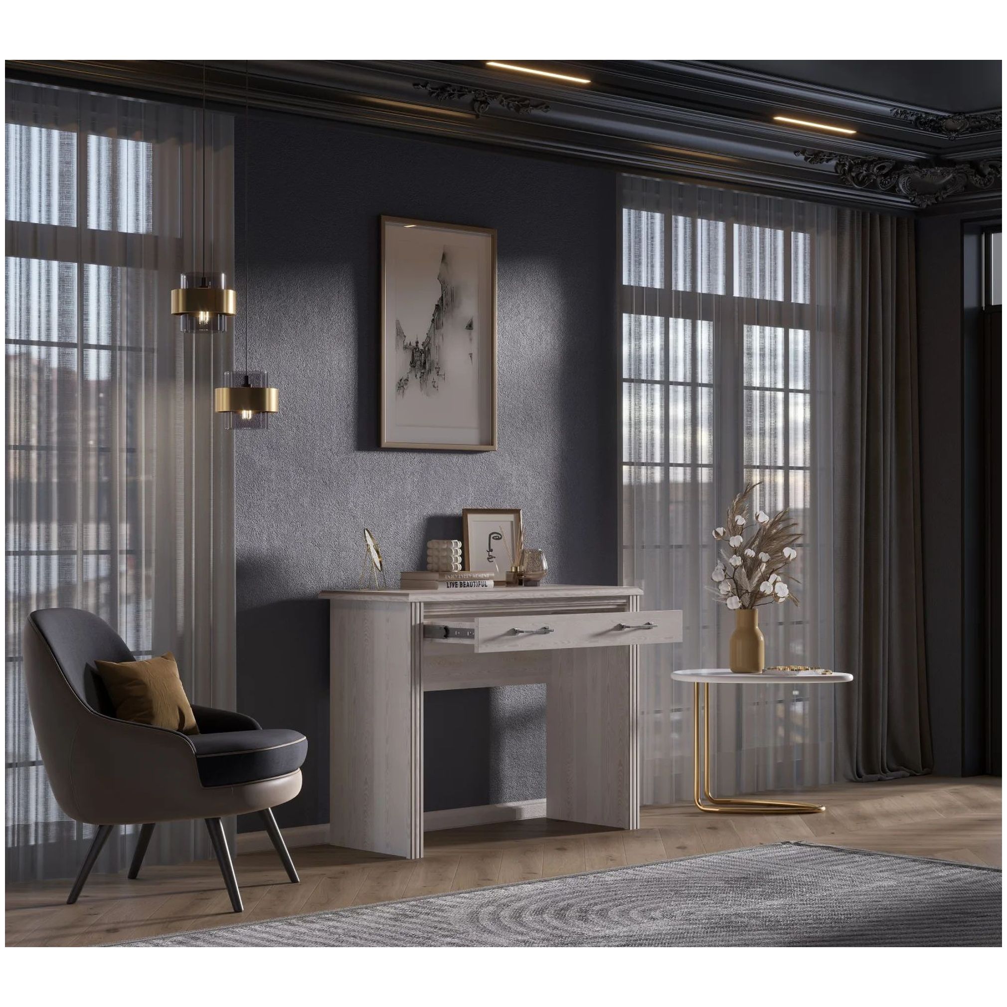 Картинка Стилиус стол туалетный TOL интернет-магазин мебели FreeTime