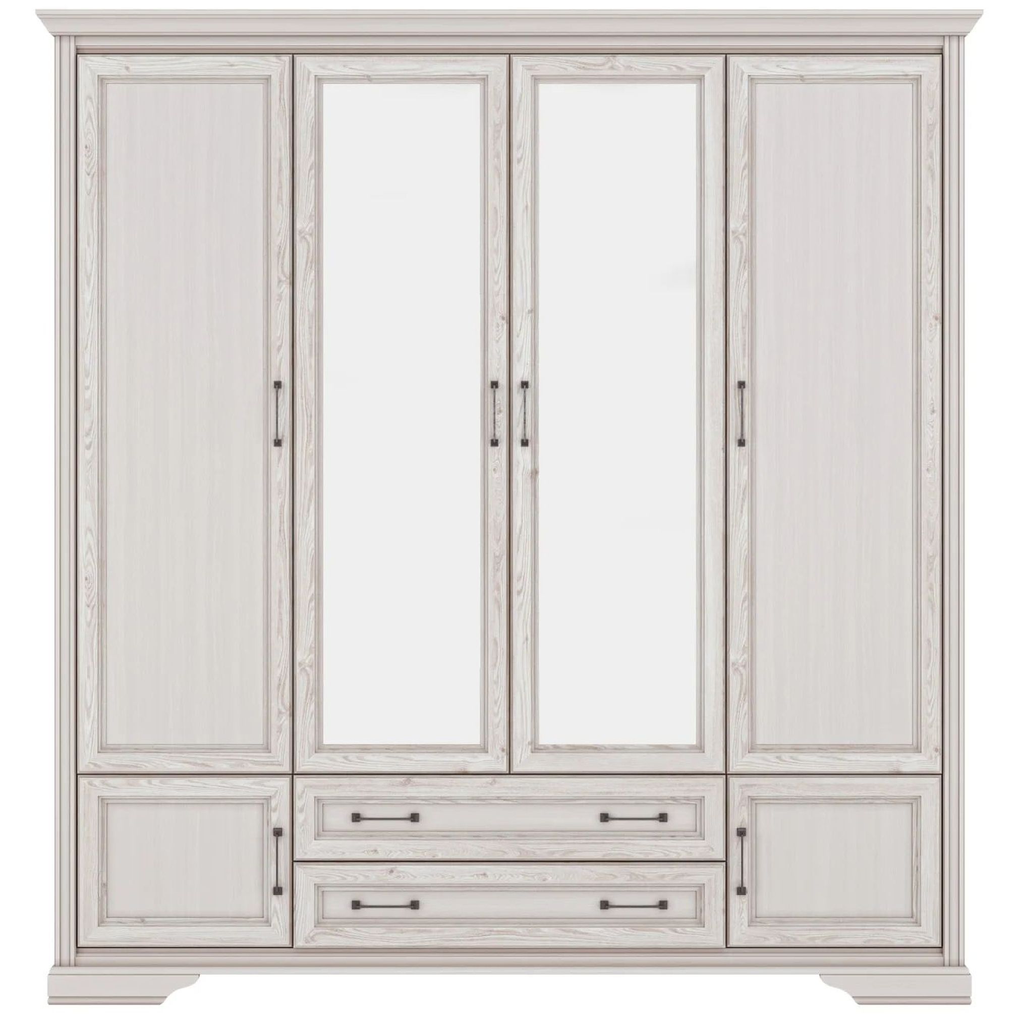 Картинка Стилиус шкаф с зеркалом SZF6D2S интернет-магазин мебели FreeTime