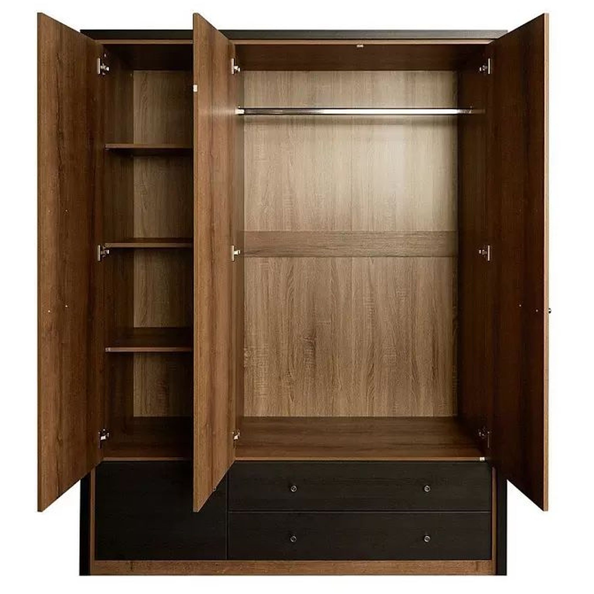 Картинка Джагер Шкаф с зеркалом 3DG2S Z интернет-магазин мебели FreeTime