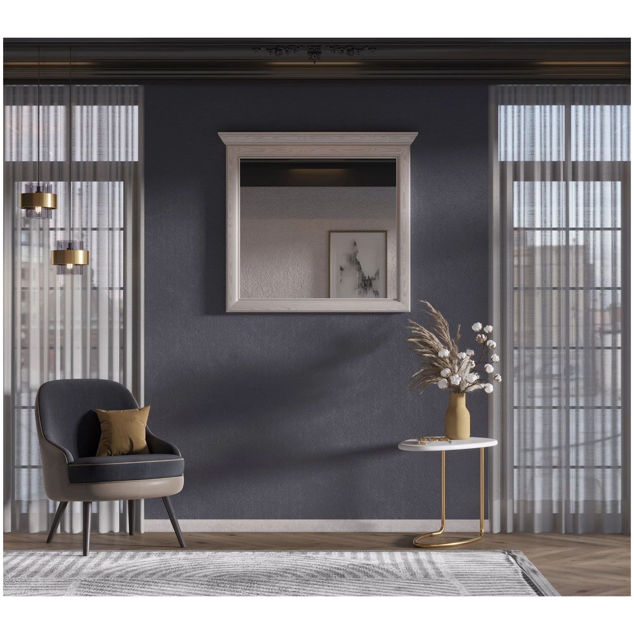 Картинка Стилиус зеркало LUS90 интернет-магазин мебели FreeTime