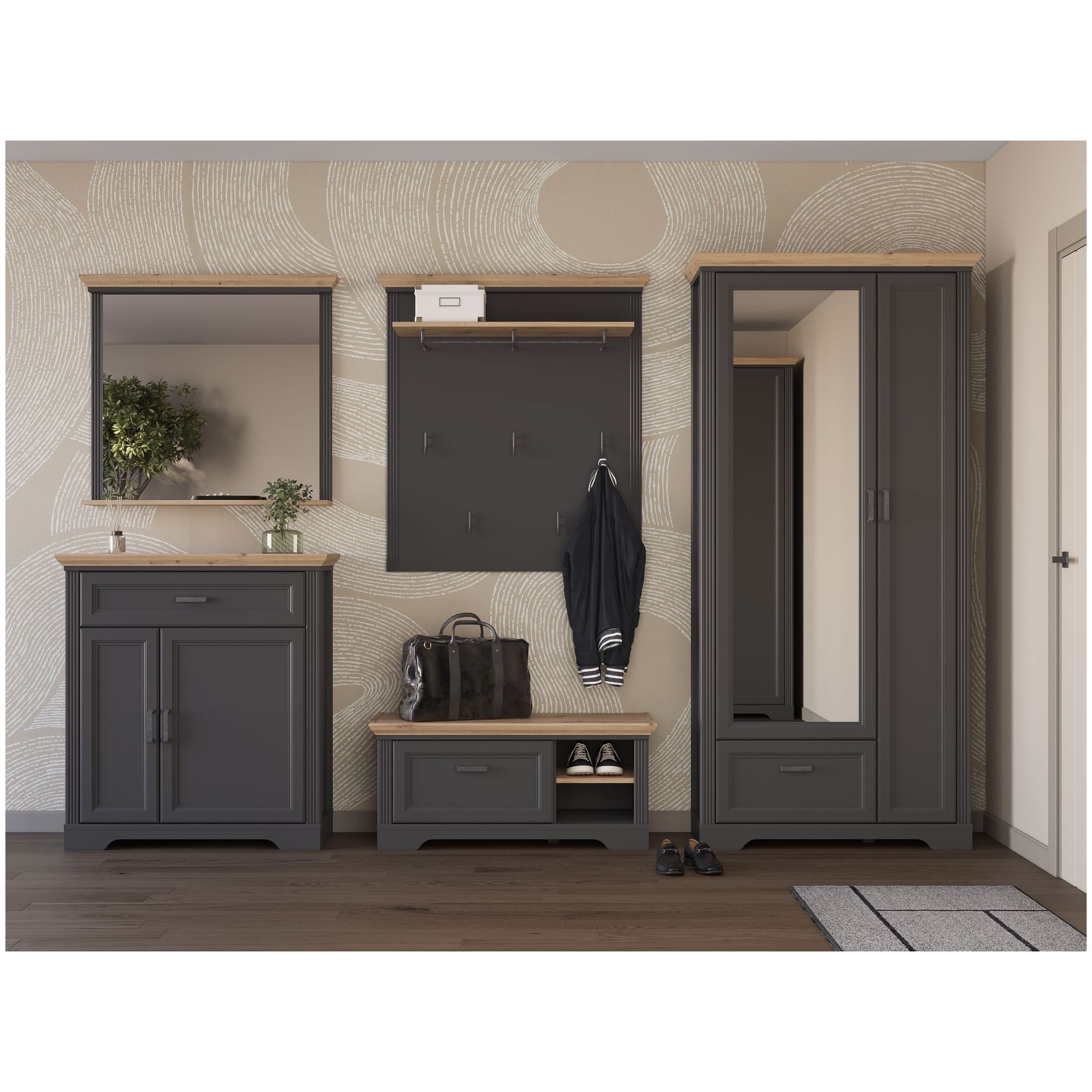 Картинка Жасмин тумба KOM2D1S интернет-магазин мебели FreeTime