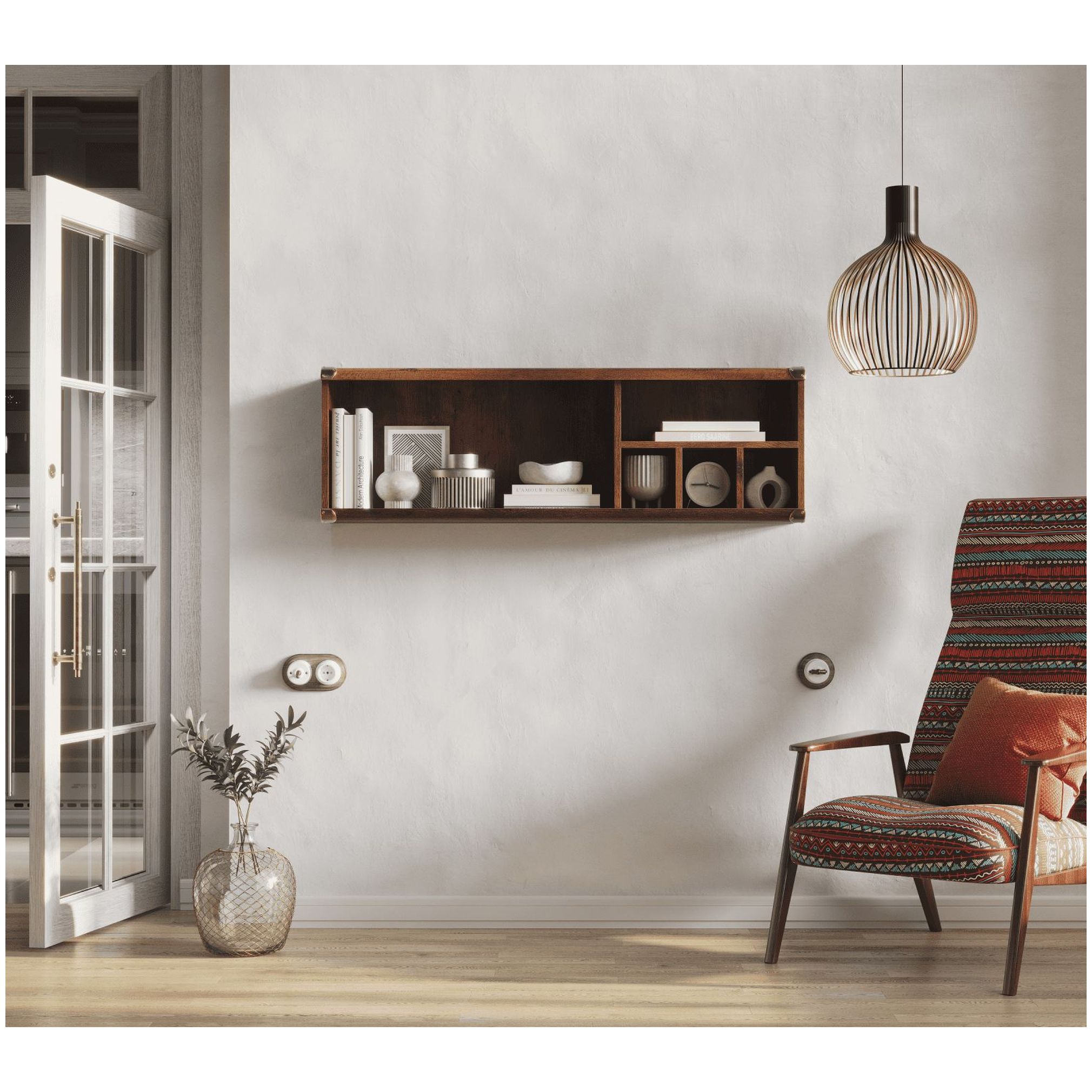 Картинка Индиана полка JPOL 120 (Дуб саттер) интернет-магазин мебели FreeTime