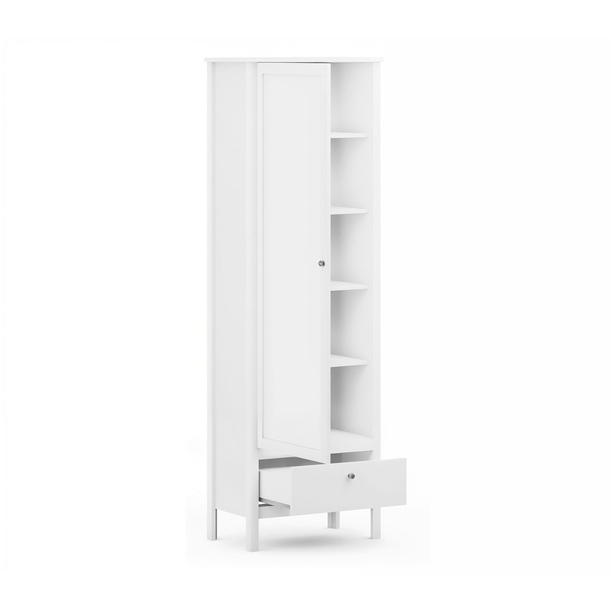 Картинка Ева шкаф-пенал REG1D1S/200 интернет-магазин мебели FreeTime