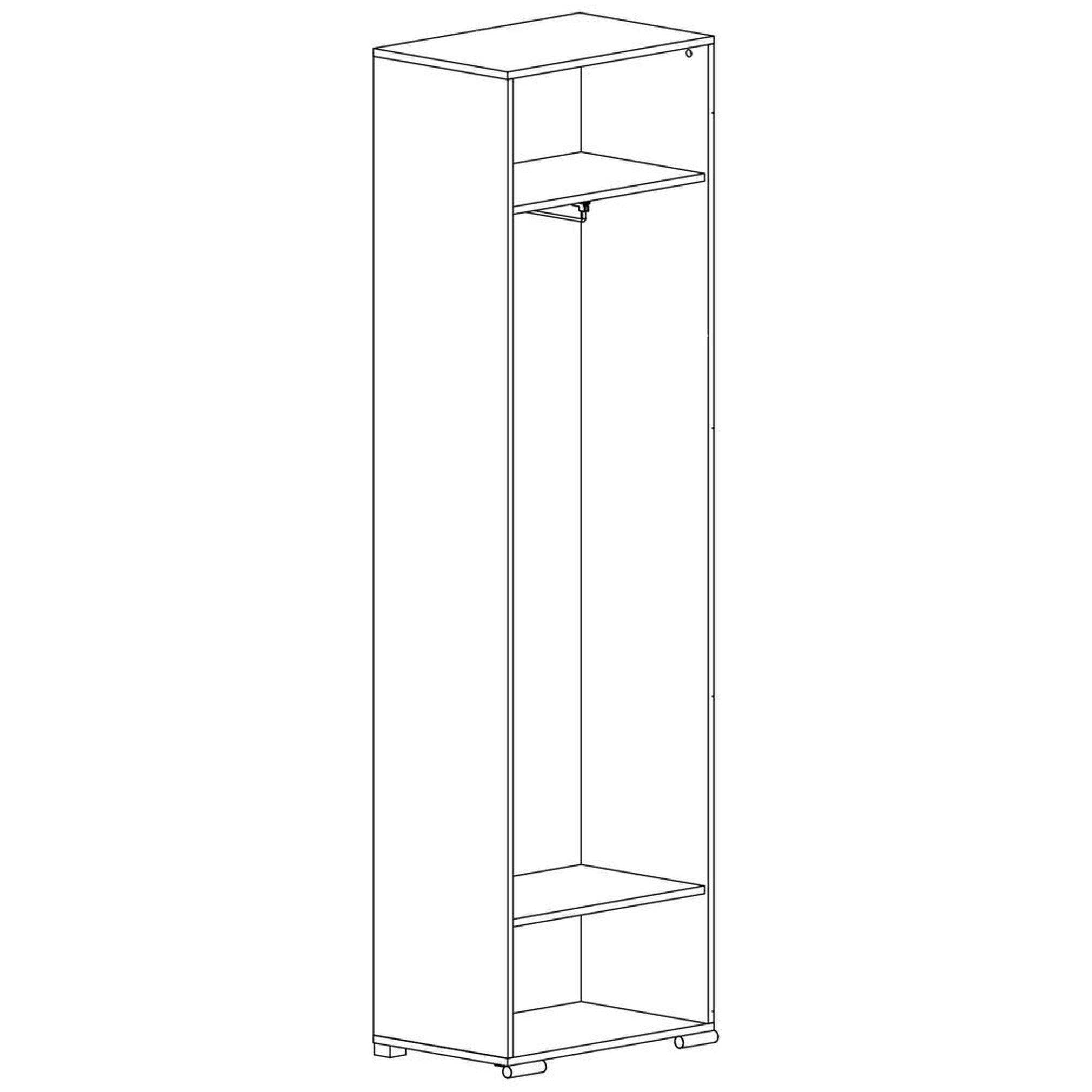 Картинка Ацтека шкаф SZF1D/21/6 интернет-магазин мебели FreeTime