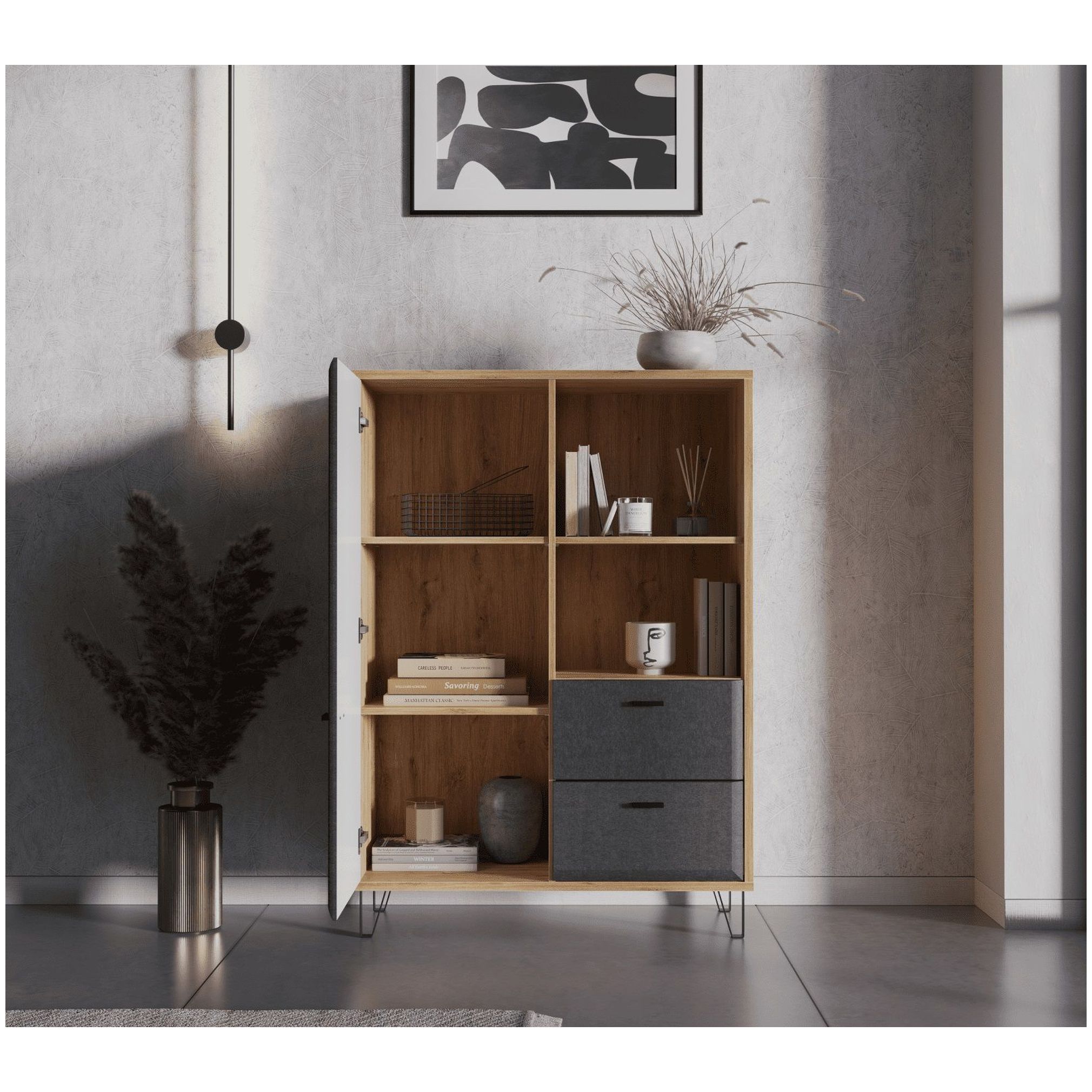 Картинка Грейс тумба KOM1D2S интернет-магазин мебели FreeTime