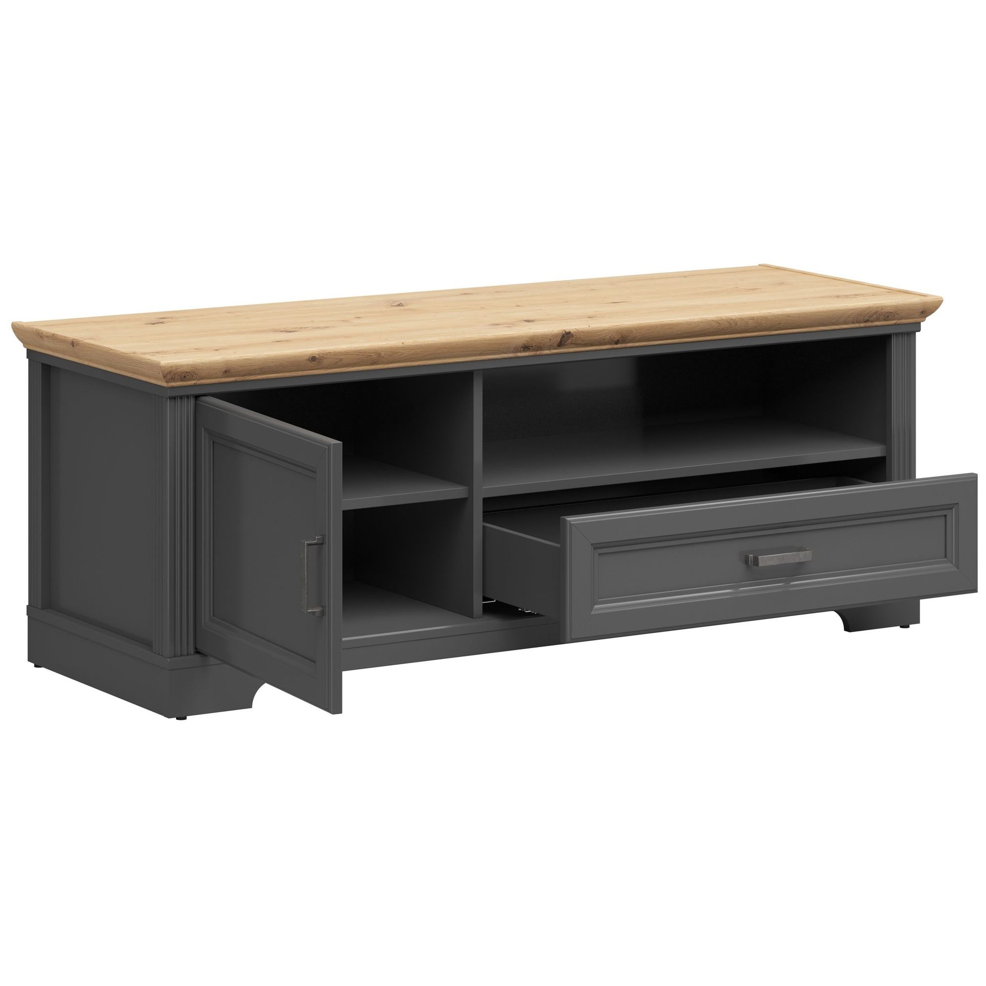 Картинка Жасмин ТВ тумба RTV1D1S интернет-магазин мебели FreeTime