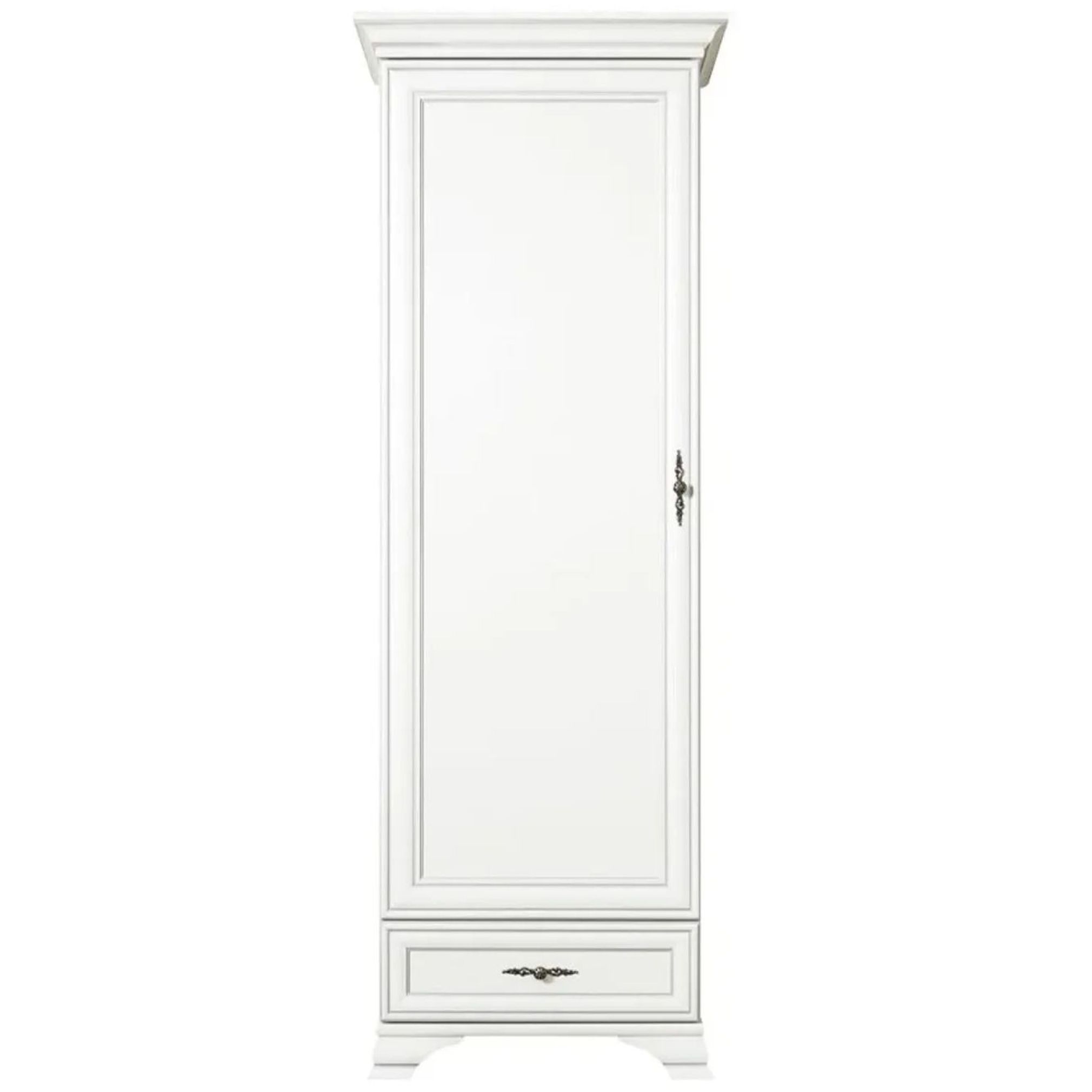 Картинка Кентаки шкаф-пенал REG1D1S (Белый) интернет-магазин мебели FreeTime