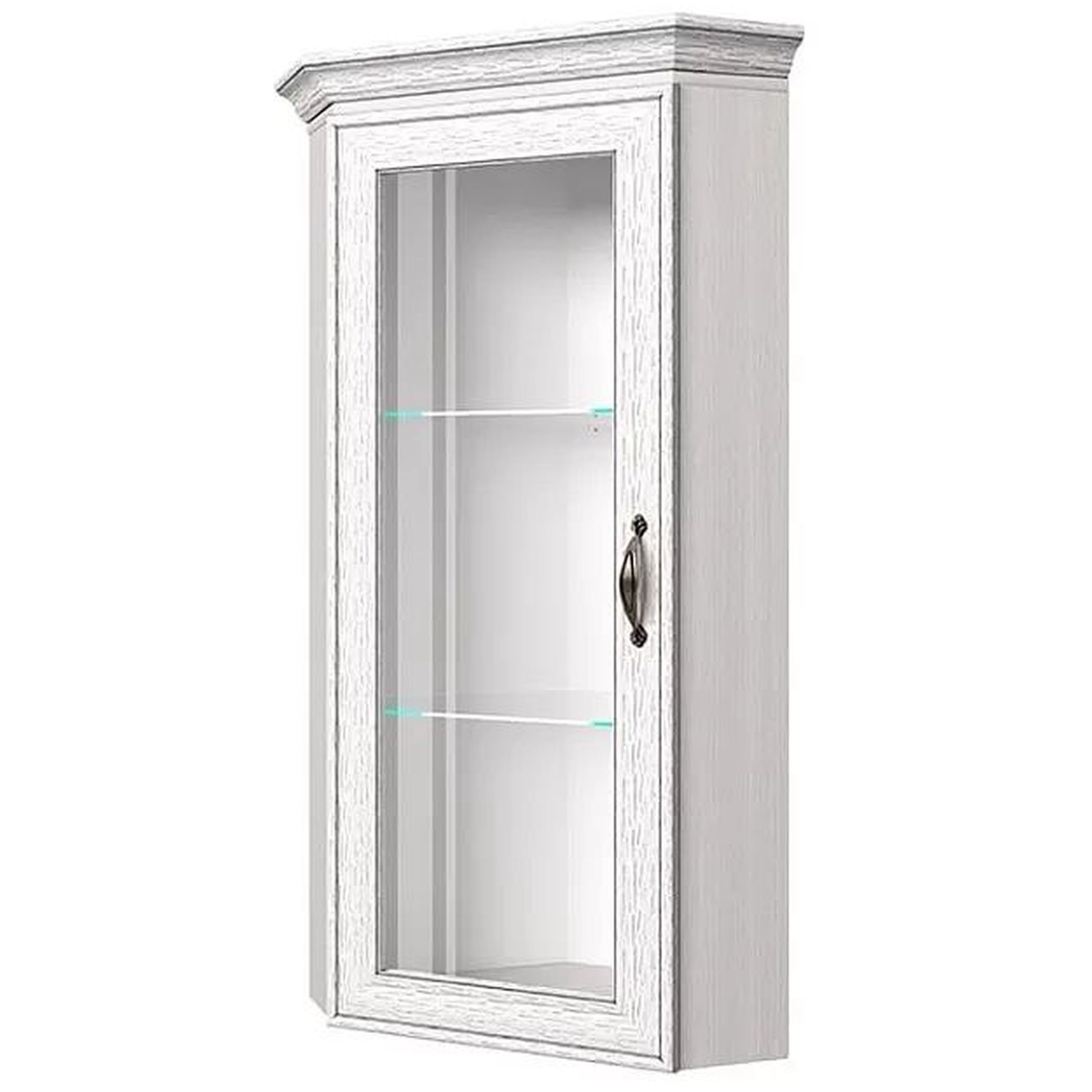 Картинка Тиффани Шкаф с витриной 1VU интернет-магазин мебели FreeTime