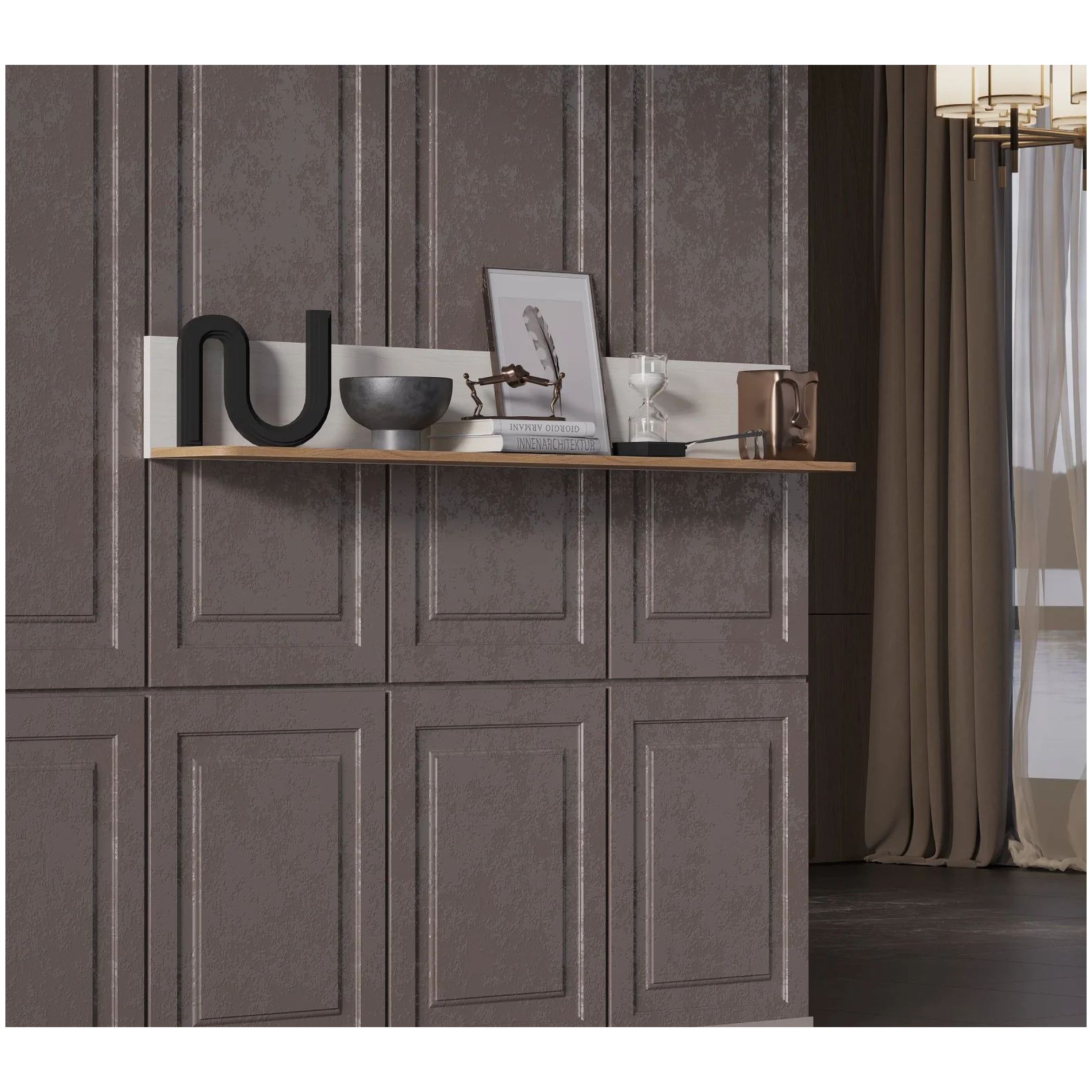 Картинка Мальта полка P/15 интернет-магазин мебели FreeTime