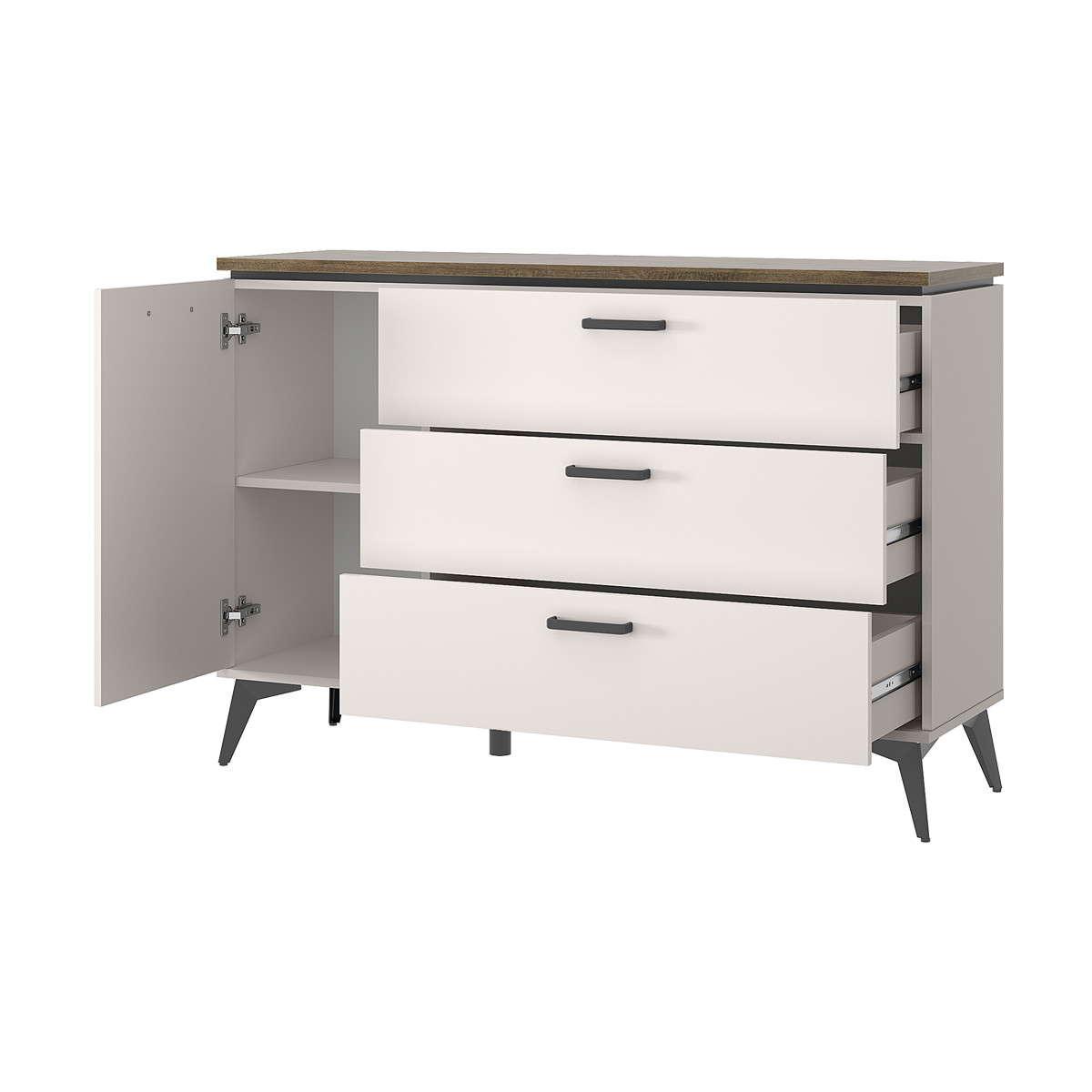 Картинка Винати Тумба 1D3S интернет-магазин мебели FreeTime