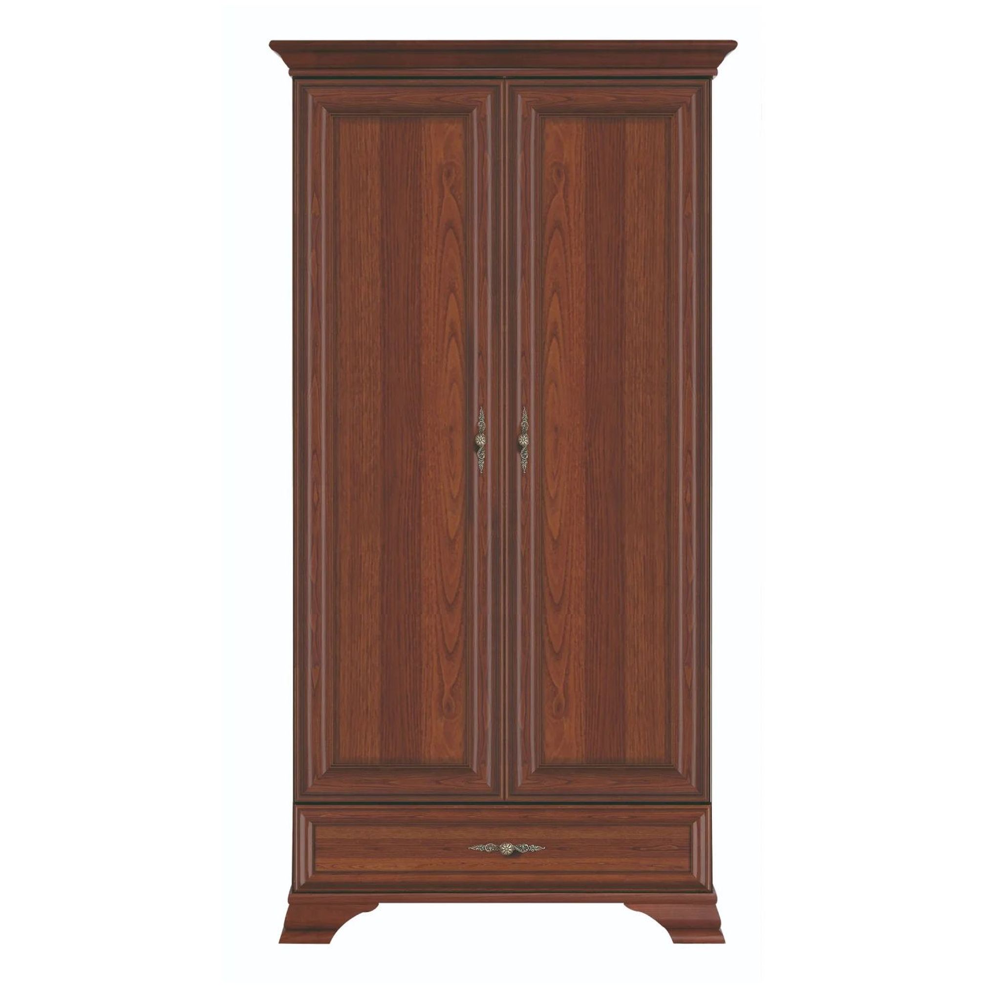 Картинка Кентаки шкаф SZF2D1S (Каштан) интернет-магазин мебели FreeTime