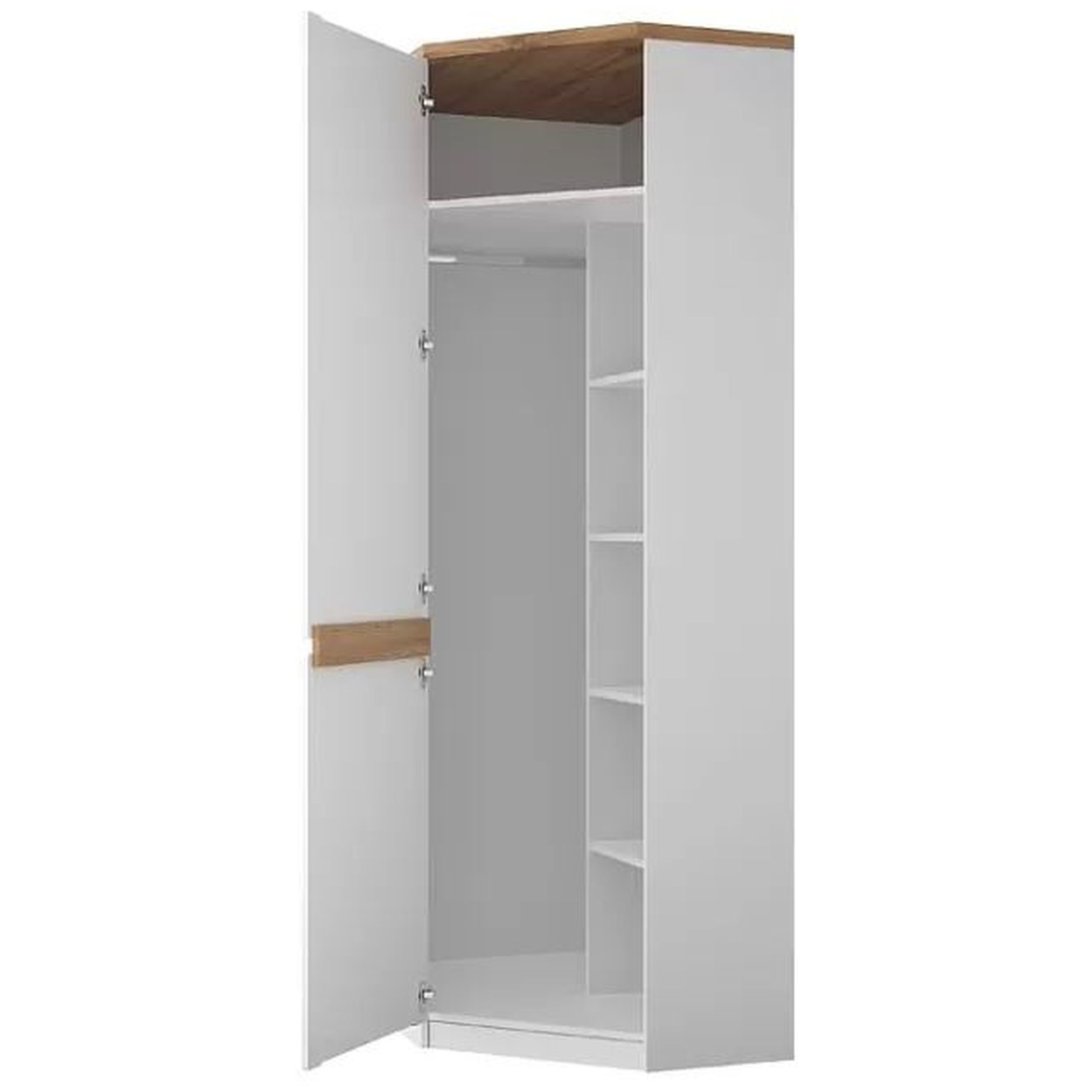 Картинка Таурус Шкаф угловой 1DGL интернет-магазин мебели FreeTime