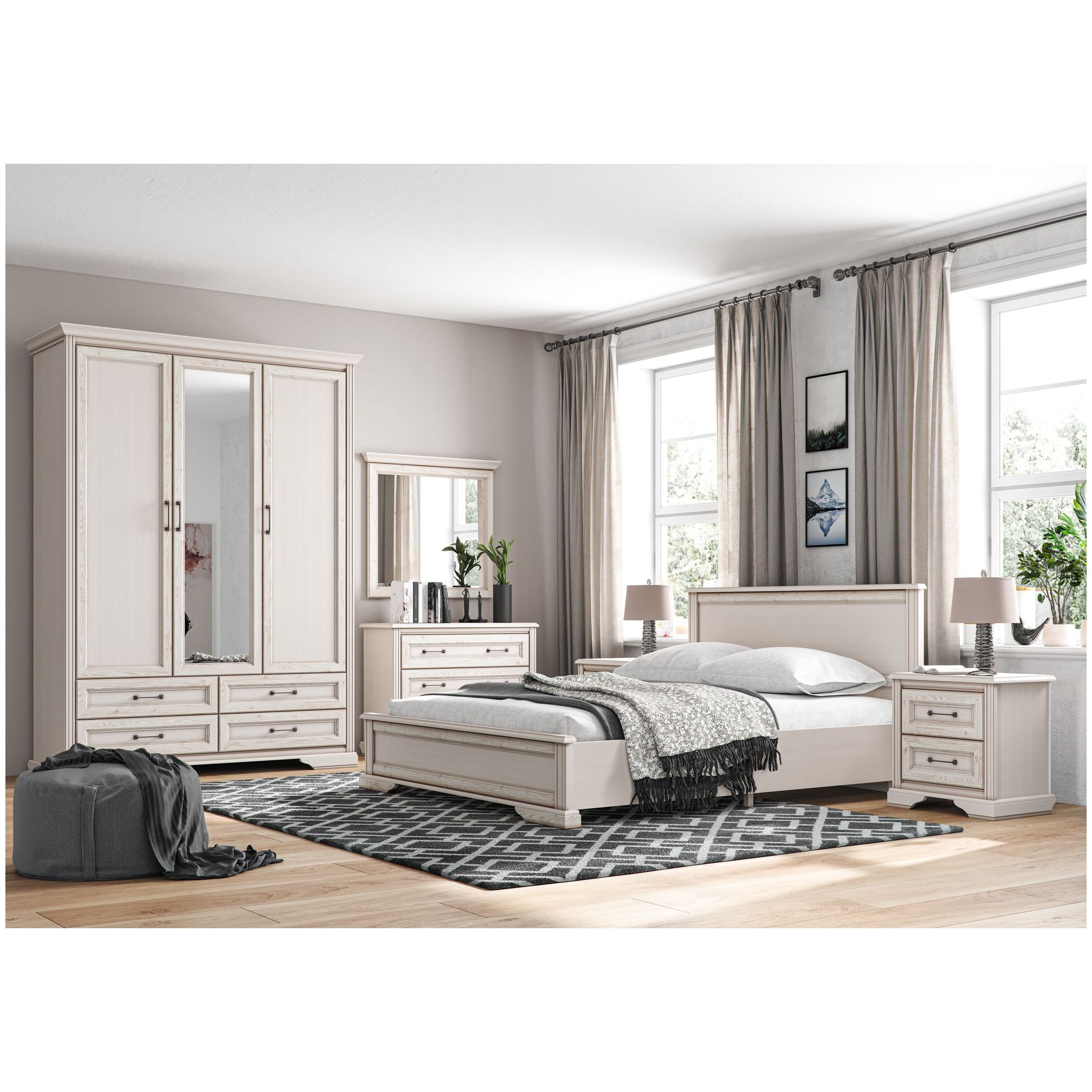 Картинка Стилиус кровать LOZ160х200 интернет-магазин мебели FreeTime