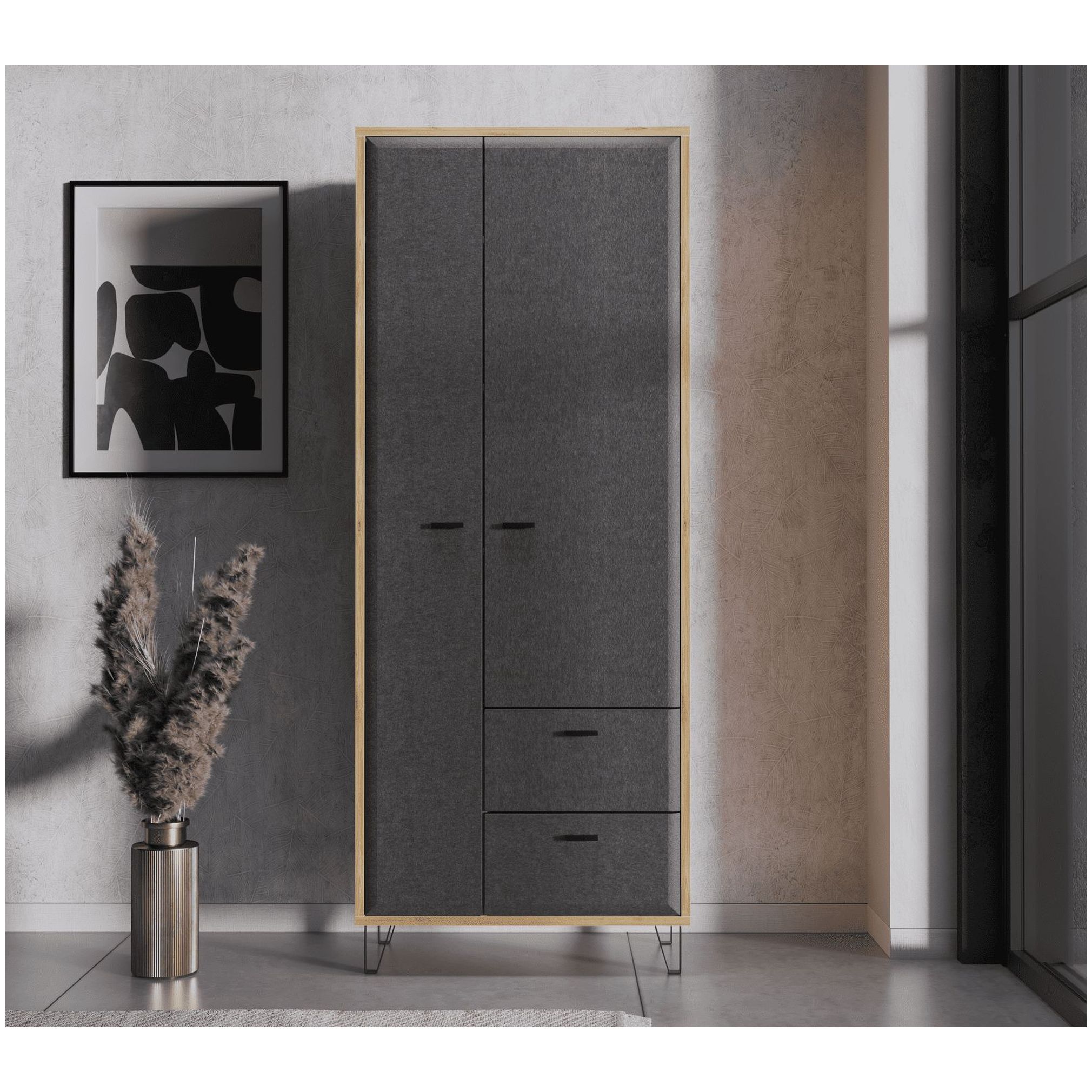 Картинка Грейс шкаф SZF2D2S интернет-магазин мебели FreeTime