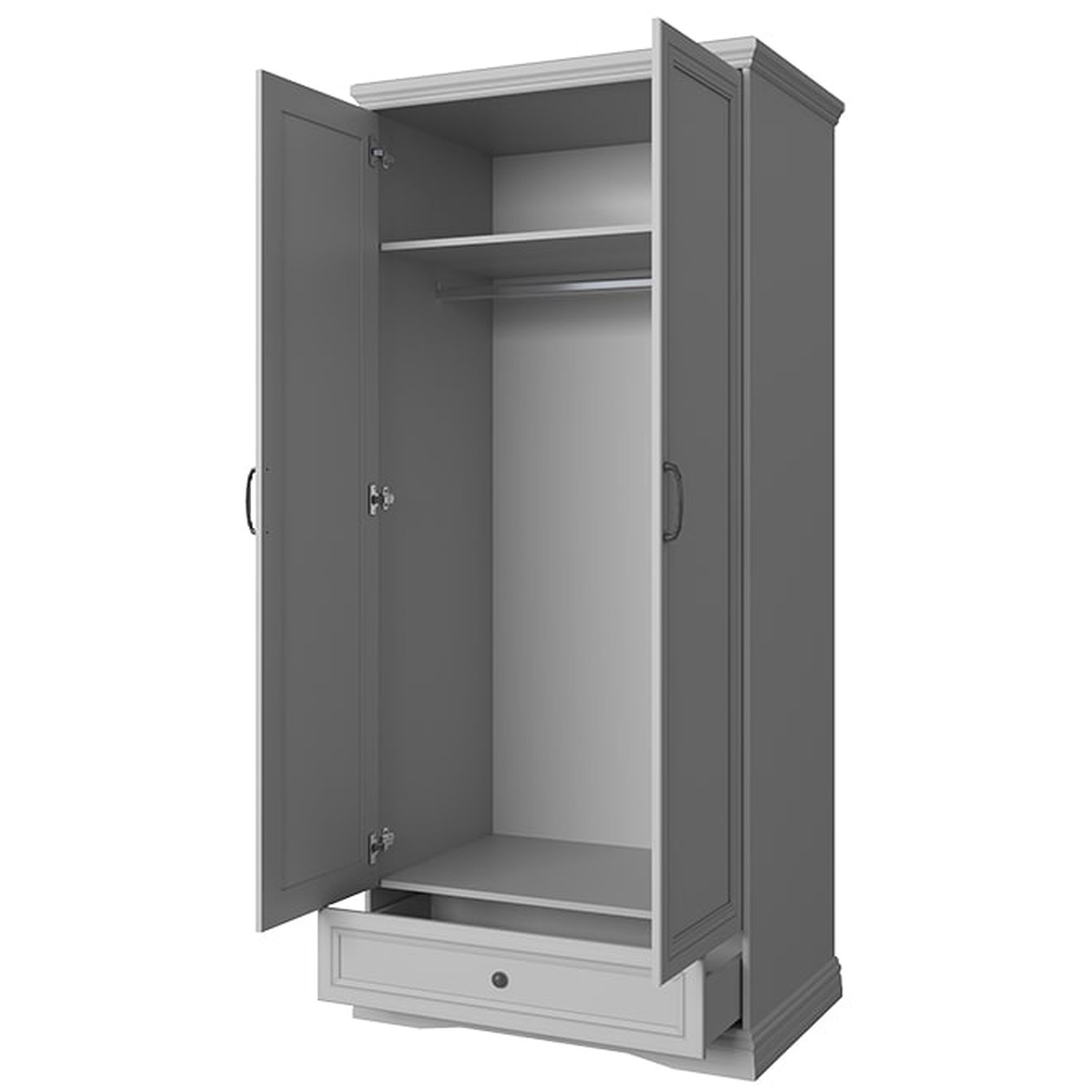 Картинка Валенсия Шкаф 2DG1S интернет-магазин мебели FreeTime