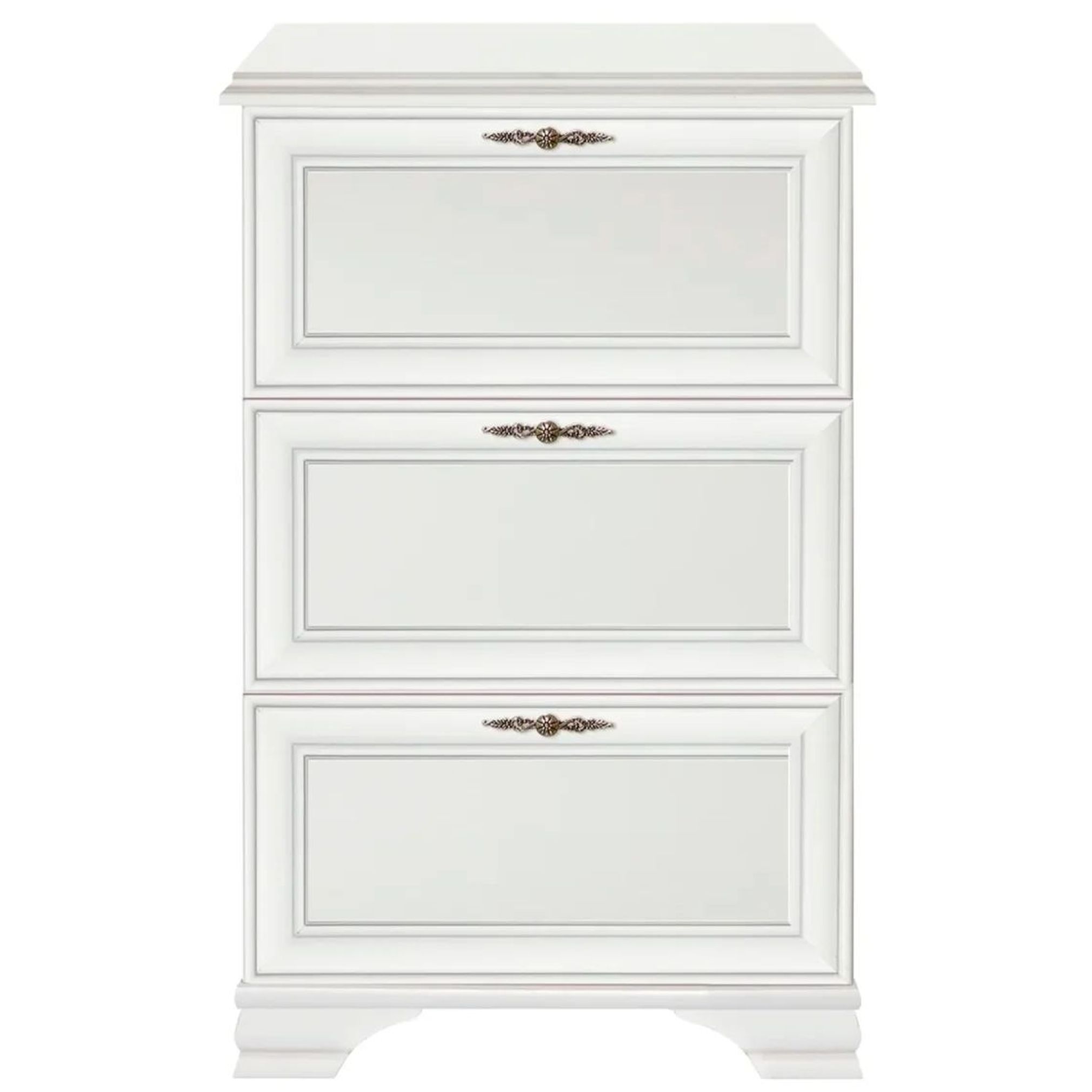 Картинка Кентаки тумба для обуви SFВ3B (Белый) интернет-магазин мебели FreeTime