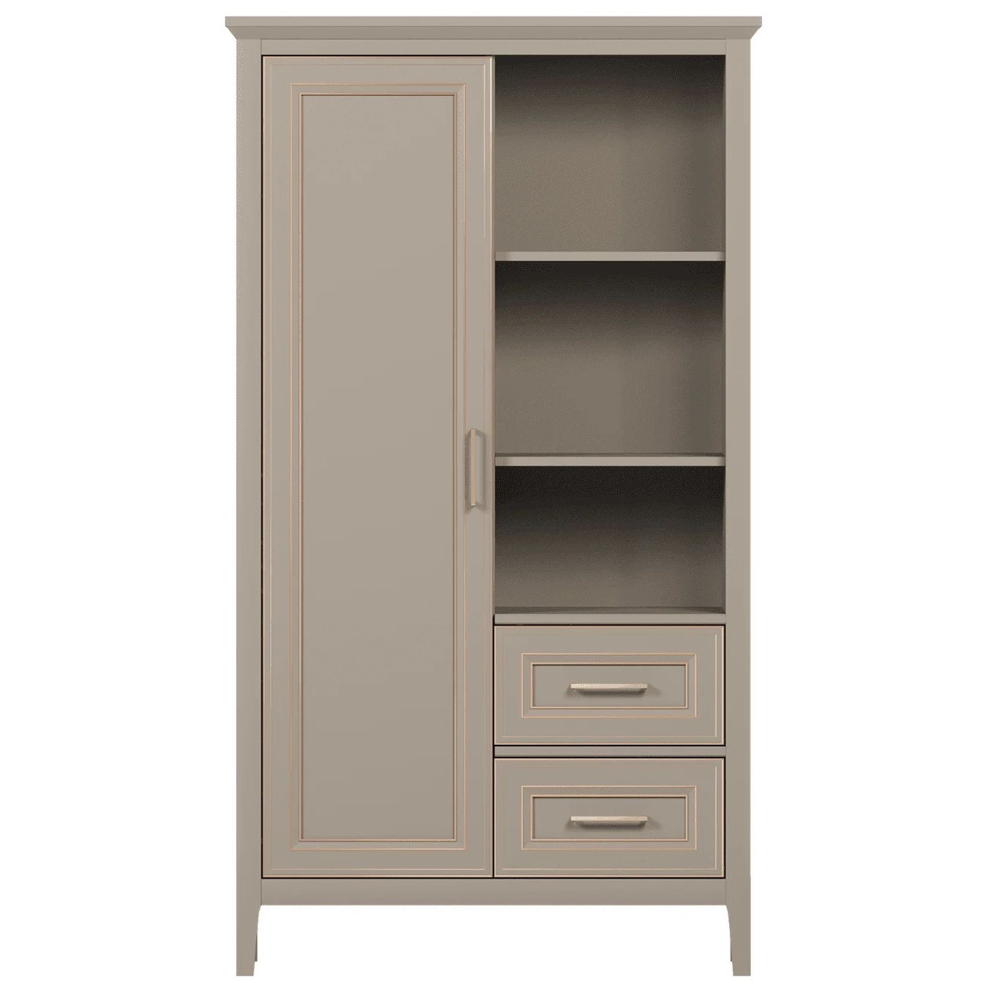 Картинка Классик шкаф-пенал REG1D2S интернет-магазин мебели FreeTime