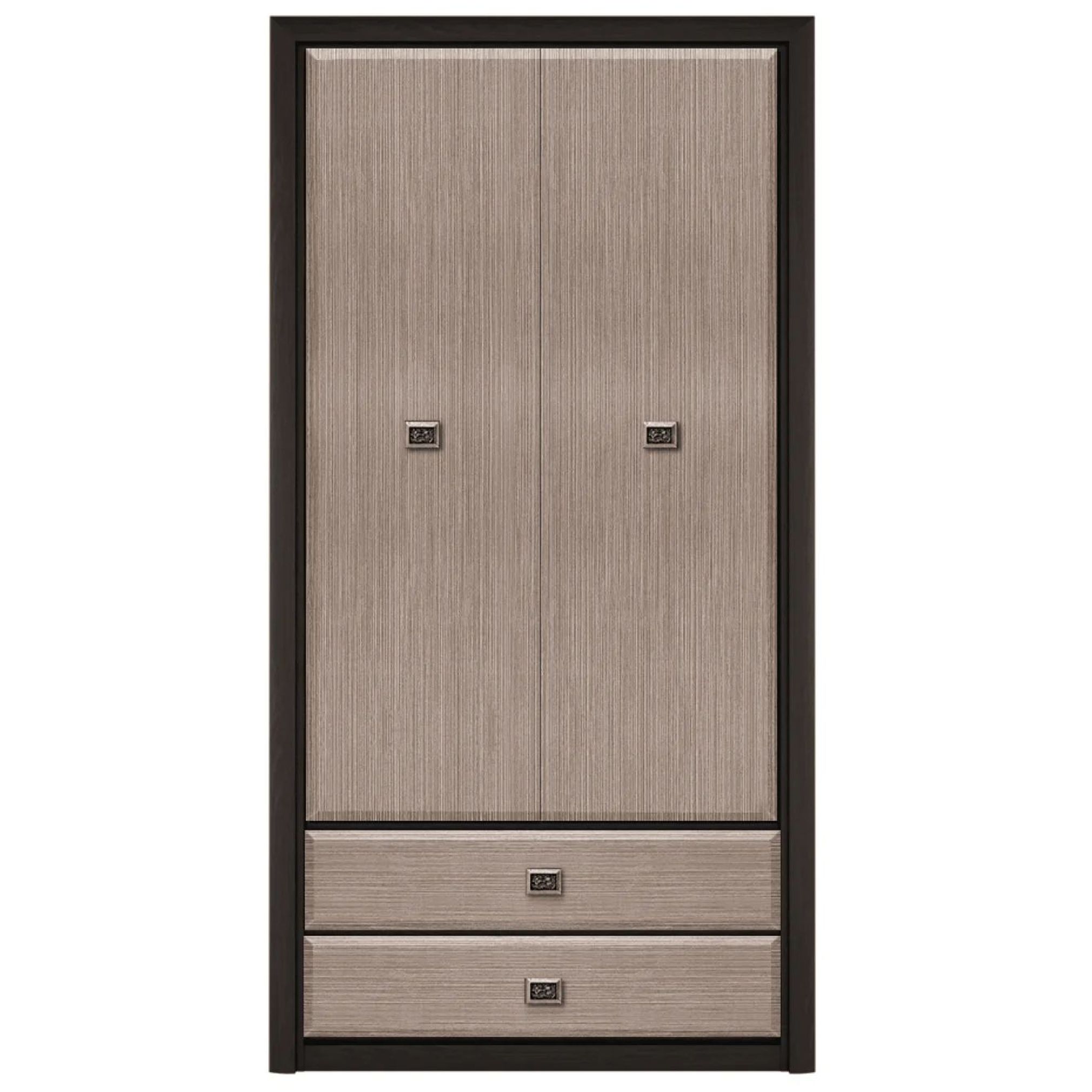 Картинка Коен шкаф SZF2D2S (Венге/Штрокс) интернет-магазин мебели FreeTime