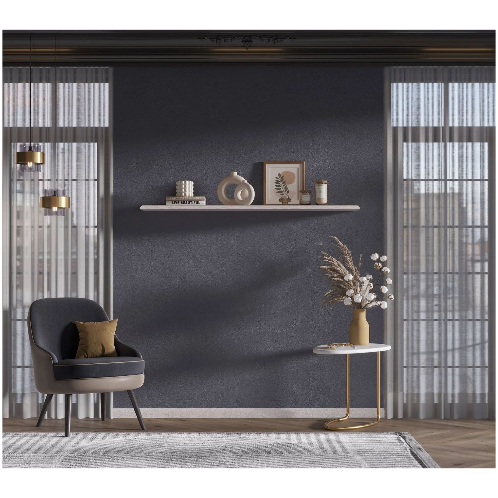 Картинка Стилиус полка POL130 интернет-магазин мебели FreeTime