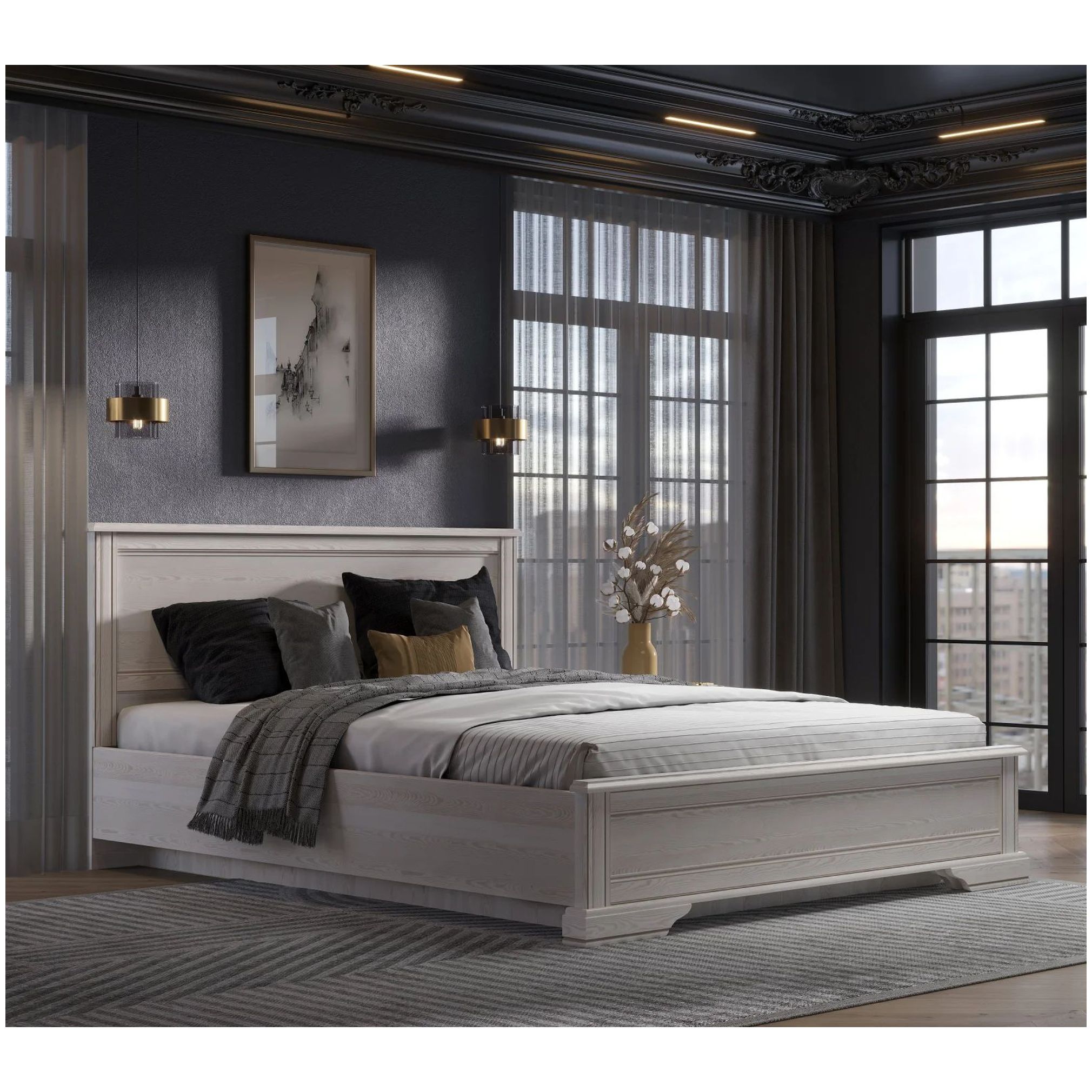 Картинка Стилиус кровать LOZ160х200 с подъемным механизмом интернет-магазин мебели FreeTime