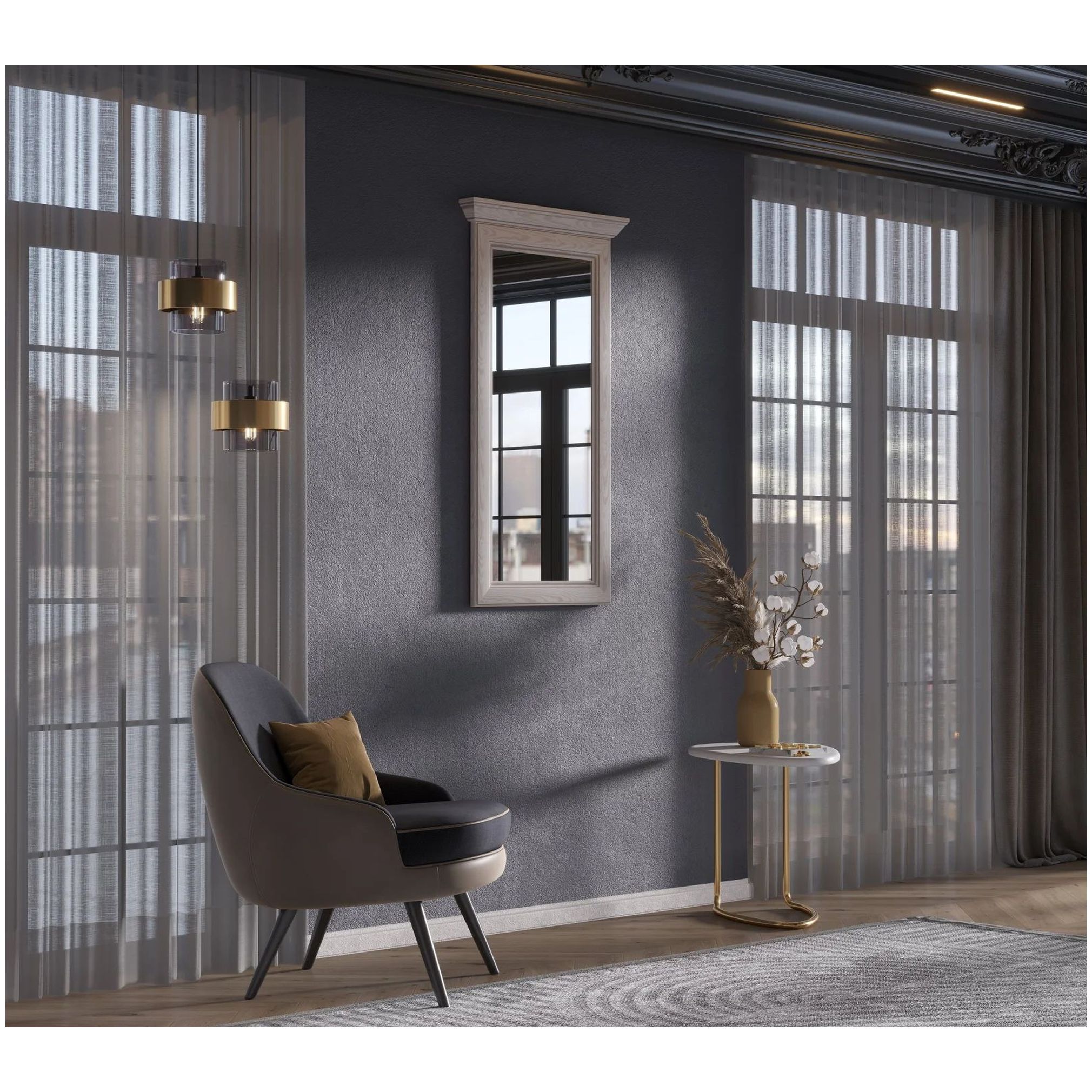 Картинка Стилиус зеркало LUS50 интернет-магазин мебели FreeTime