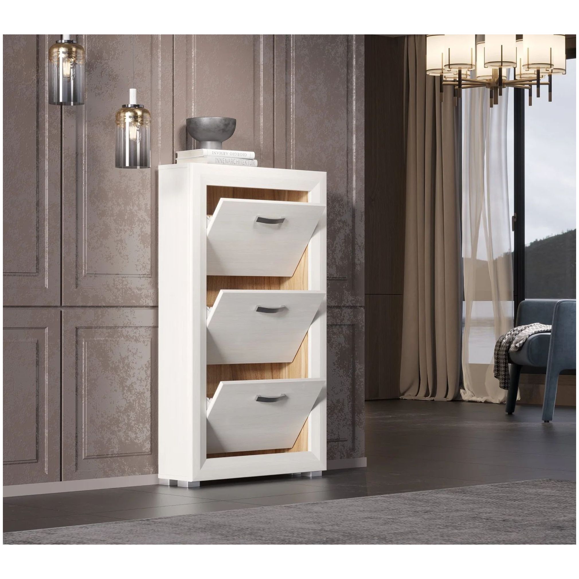 Картинка Мальта тумба для обуви BUT3B интернет-магазин мебели FreeTime