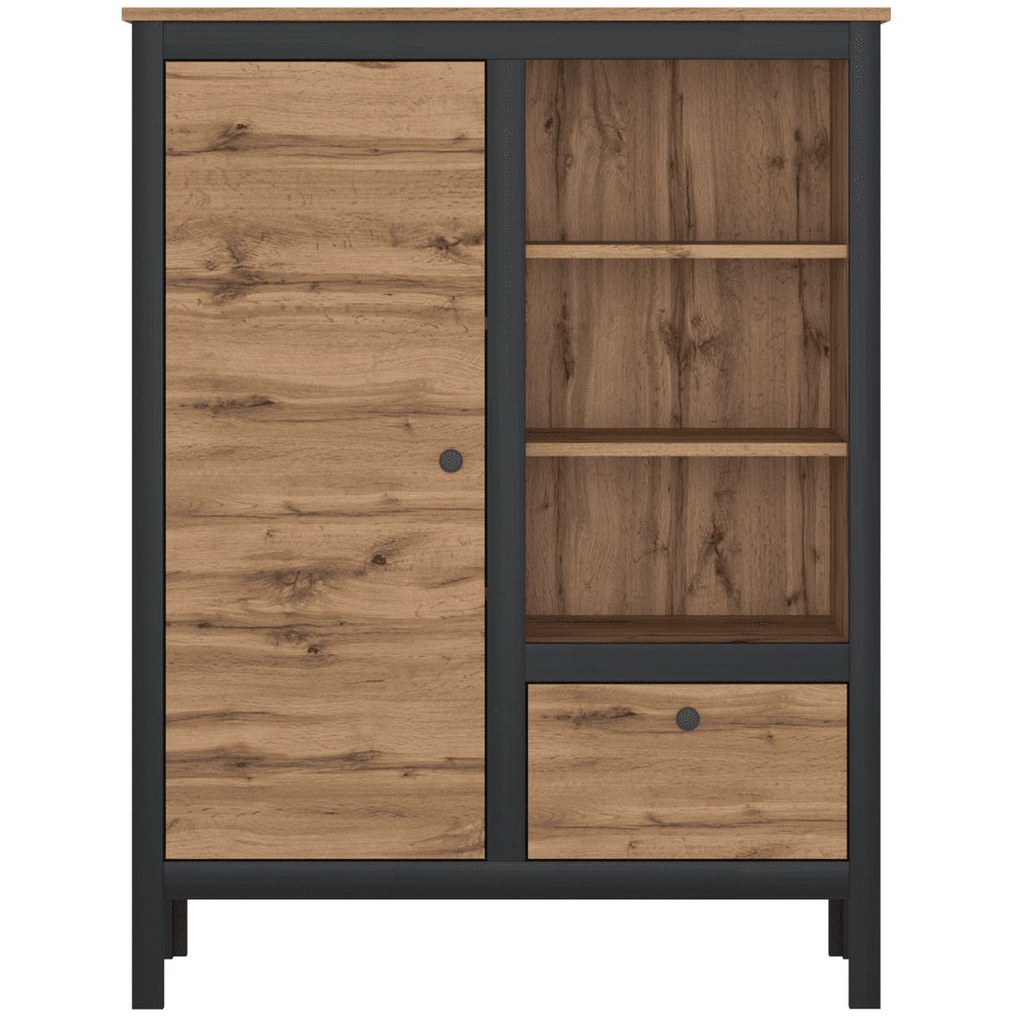 Картинка Лофт тумба высокая REG1D1S/90 интернет-магазин мебели FreeTime