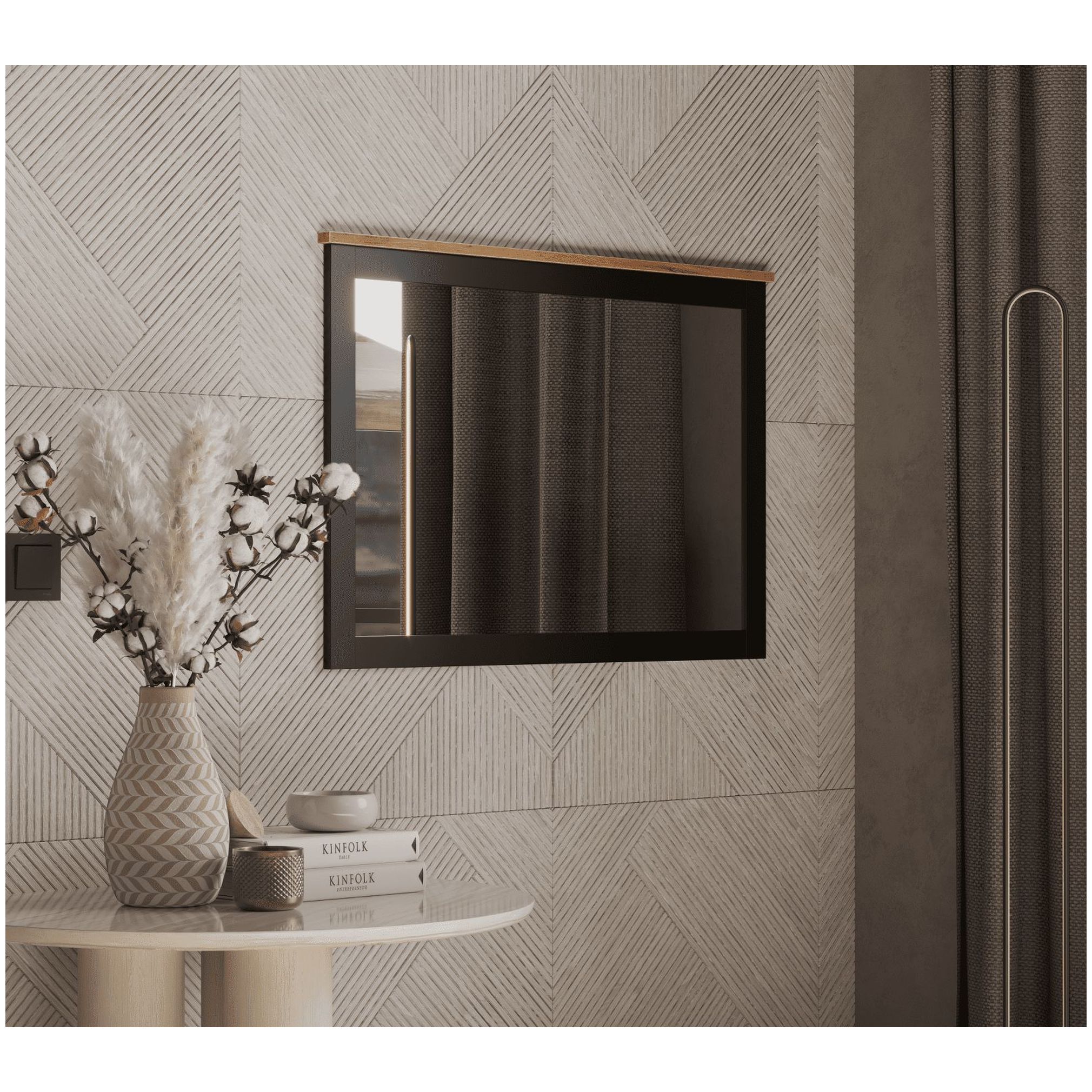 Картинка Лофт зеркало LUS/90 интернет-магазин мебели FreeTime