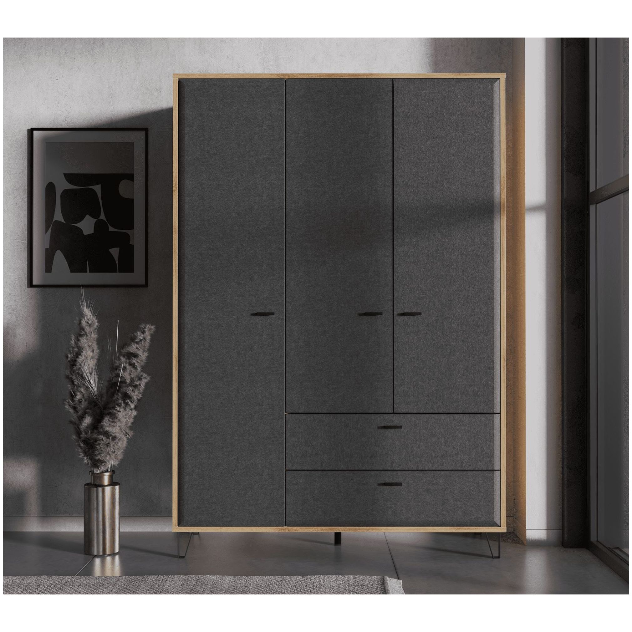 Картинка Грейс шкаф SZF3D2S интернет-магазин мебели FreeTime