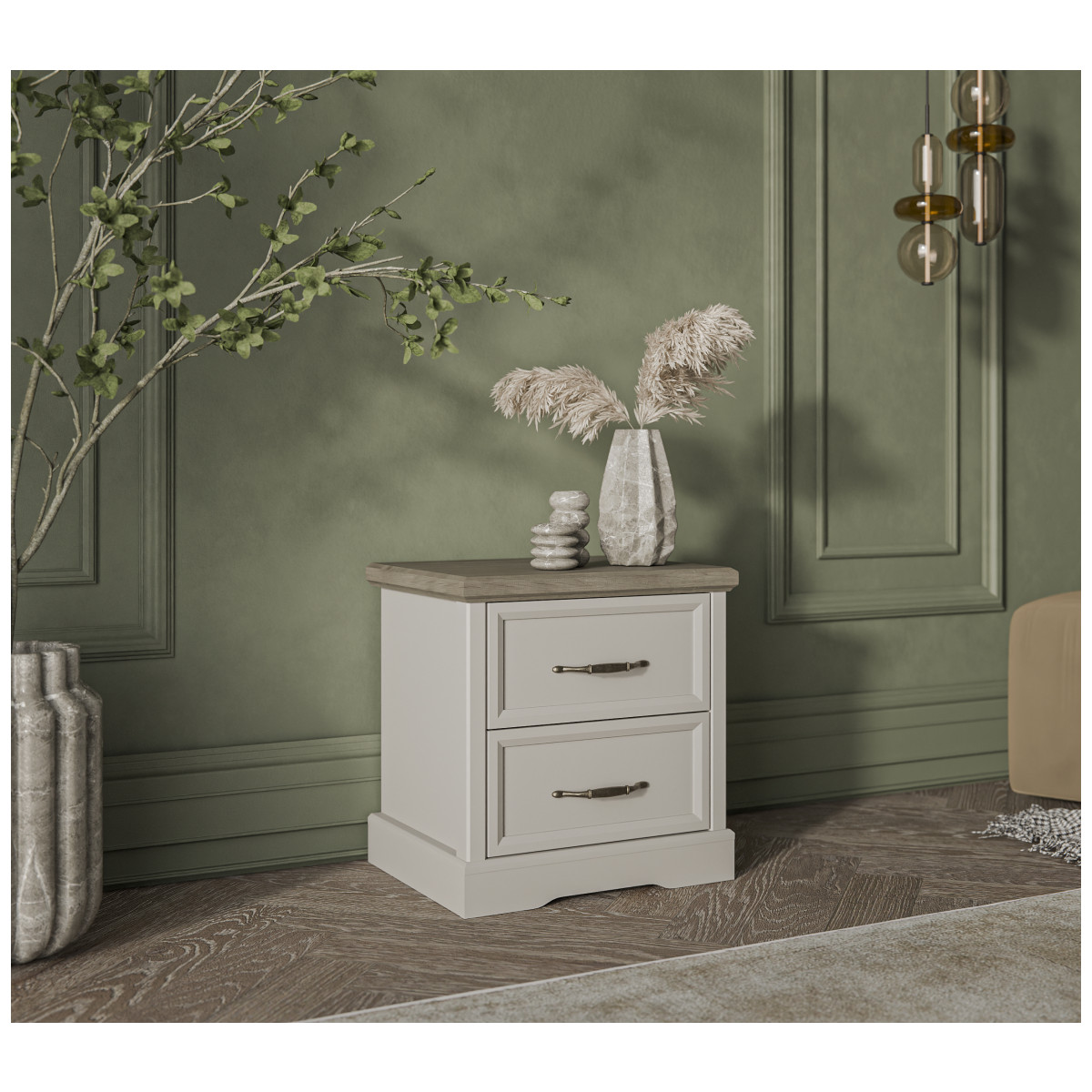 Картинка Тоскана Тумба прикроватная 2S интернет-магазин мебели FreeTime