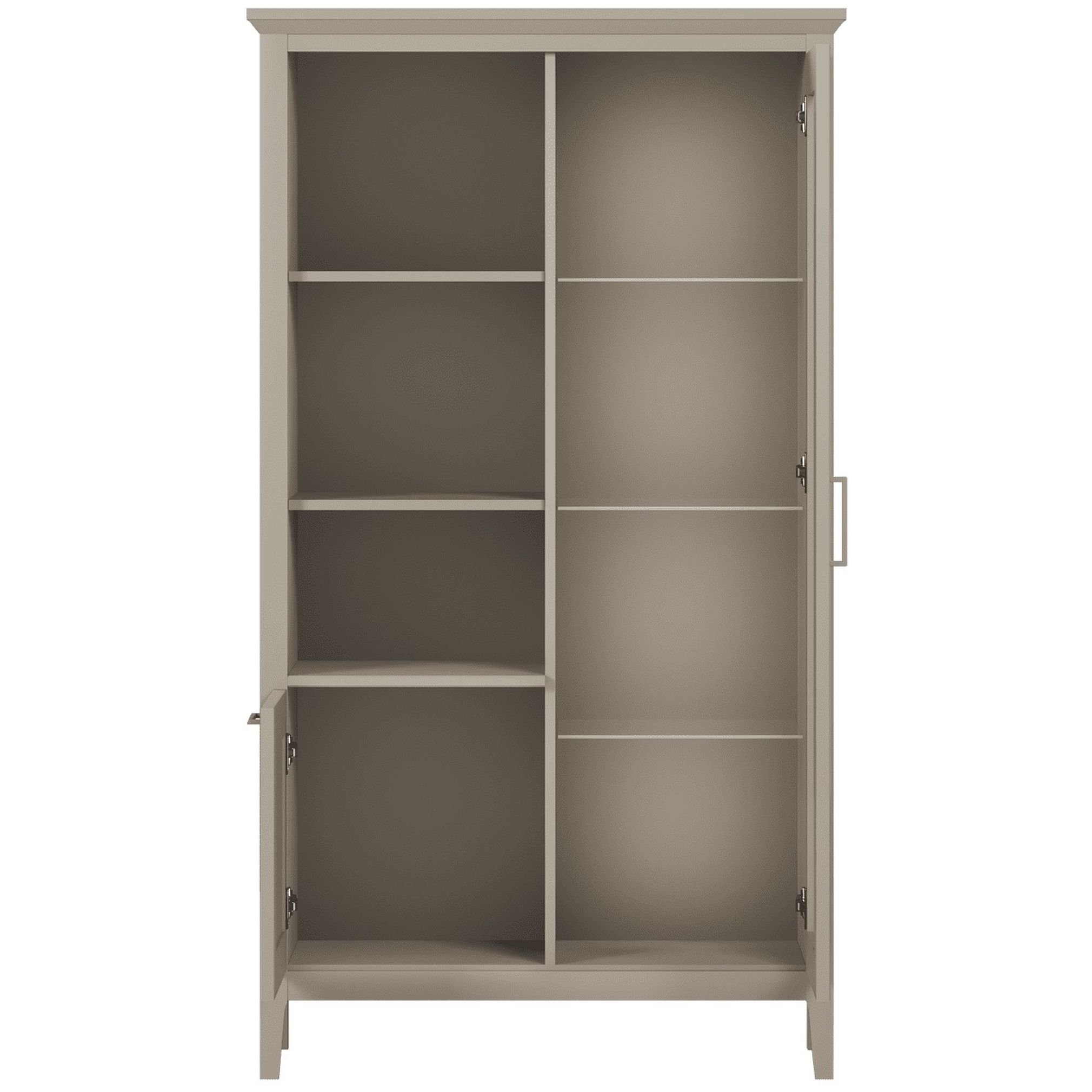 Картинка Классик шкаф-витрина REG1W1D интернет-магазин мебели FreeTime