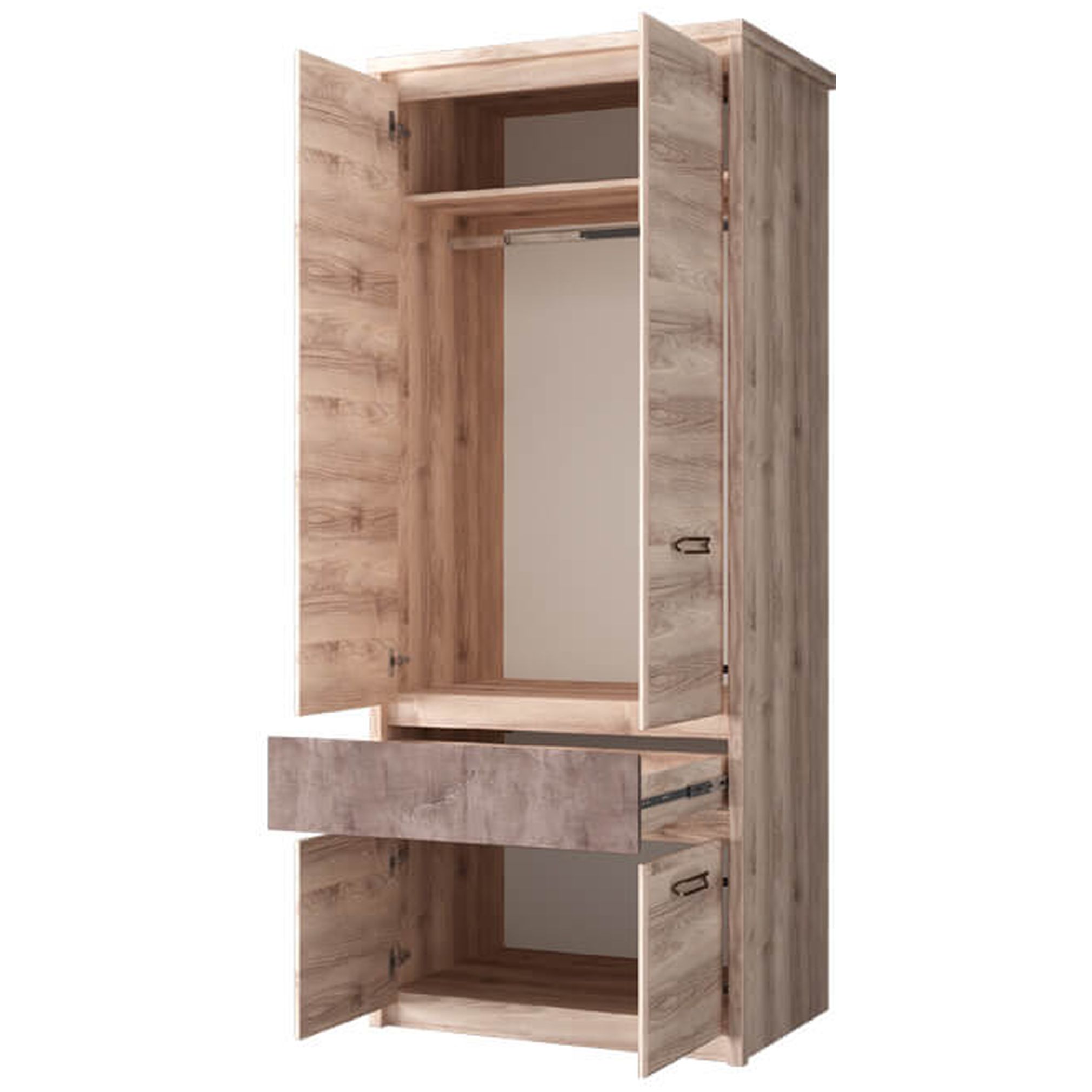 Картинка Джаз Шкаф 4DG1S интернет-магазин мебели FreeTime