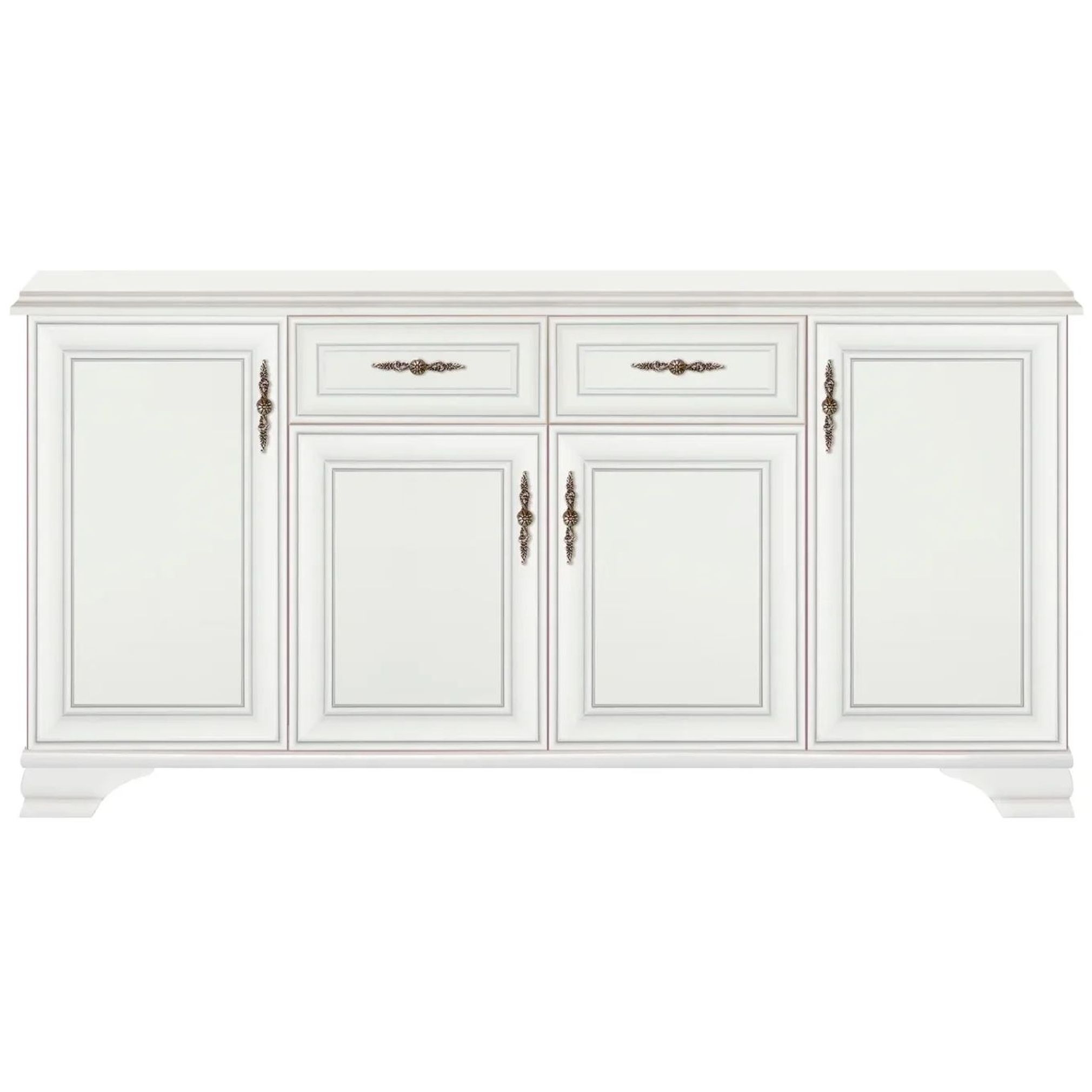 Картинка Кентаки тумба S320-KOM4D2S (Белый) интернет-магазин мебели FreeTime