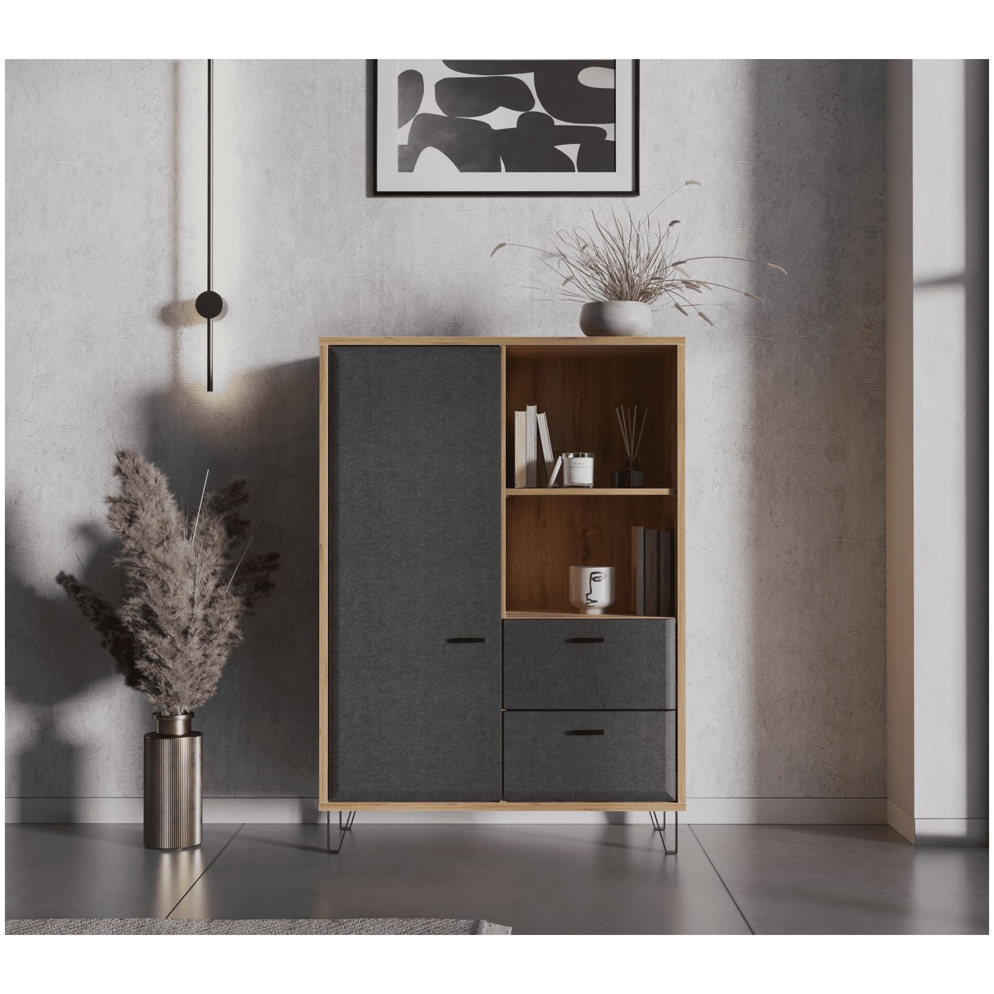 Картинка Грейс тумба KOM1D2S интернет-магазин мебели FreeTime