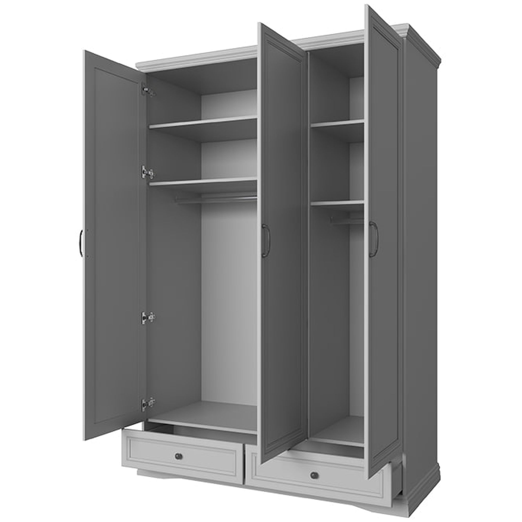 Картинка Валенсия Шкаф с зеркалом 3DG2S Z интернет-магазин мебели FreeTime