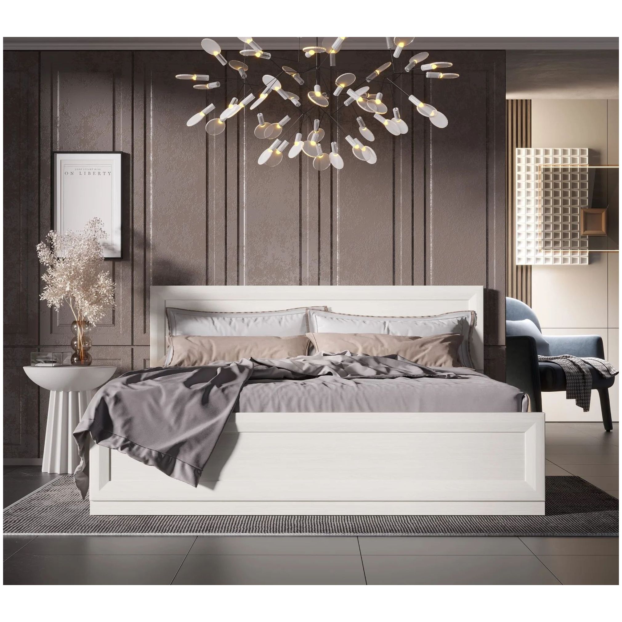 Картинка Мальта кровать LOZ180x200 интернет-магазин мебели FreeTime