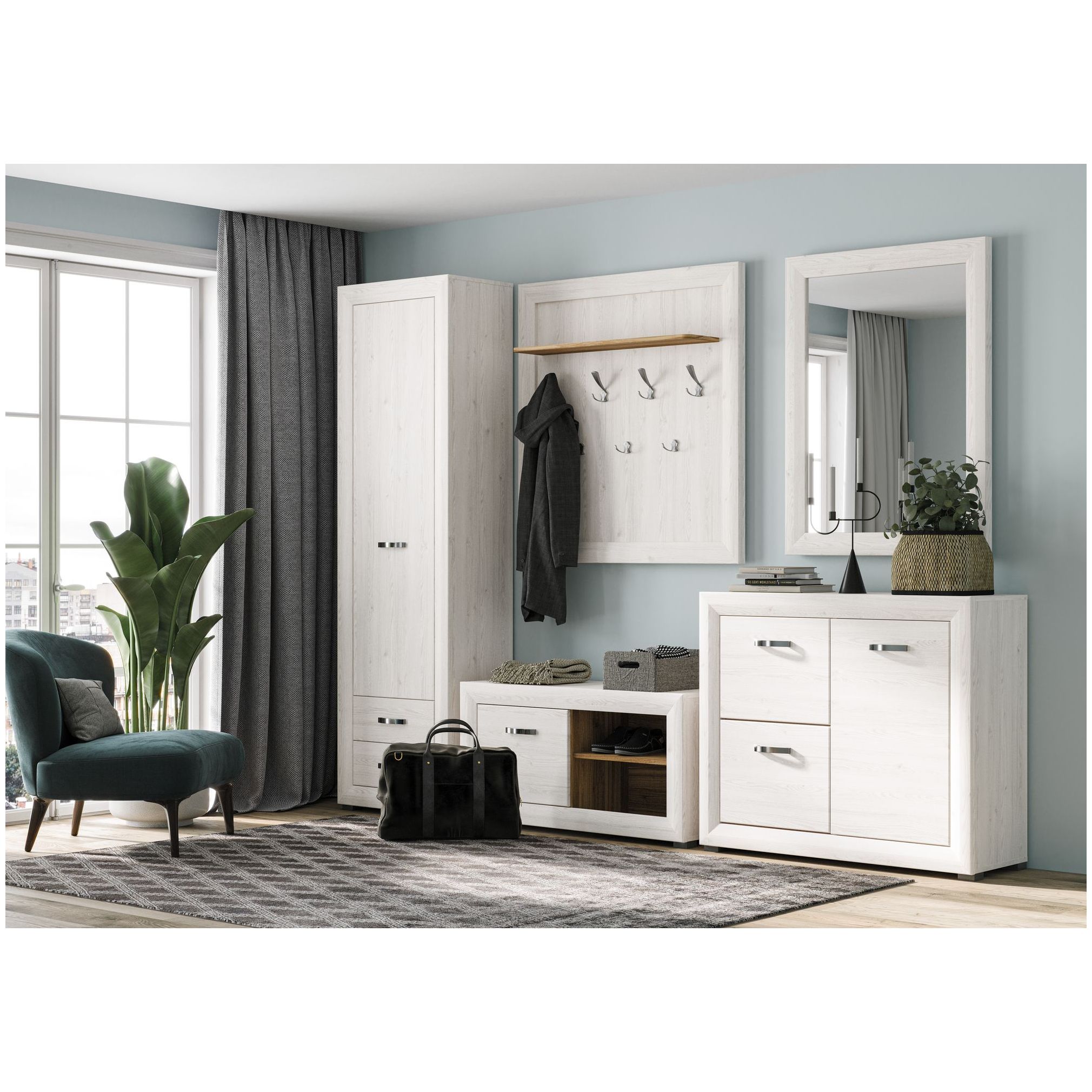 Картинка Мальта тумба для обуви BUT1D/110 интернет-магазин мебели FreeTime