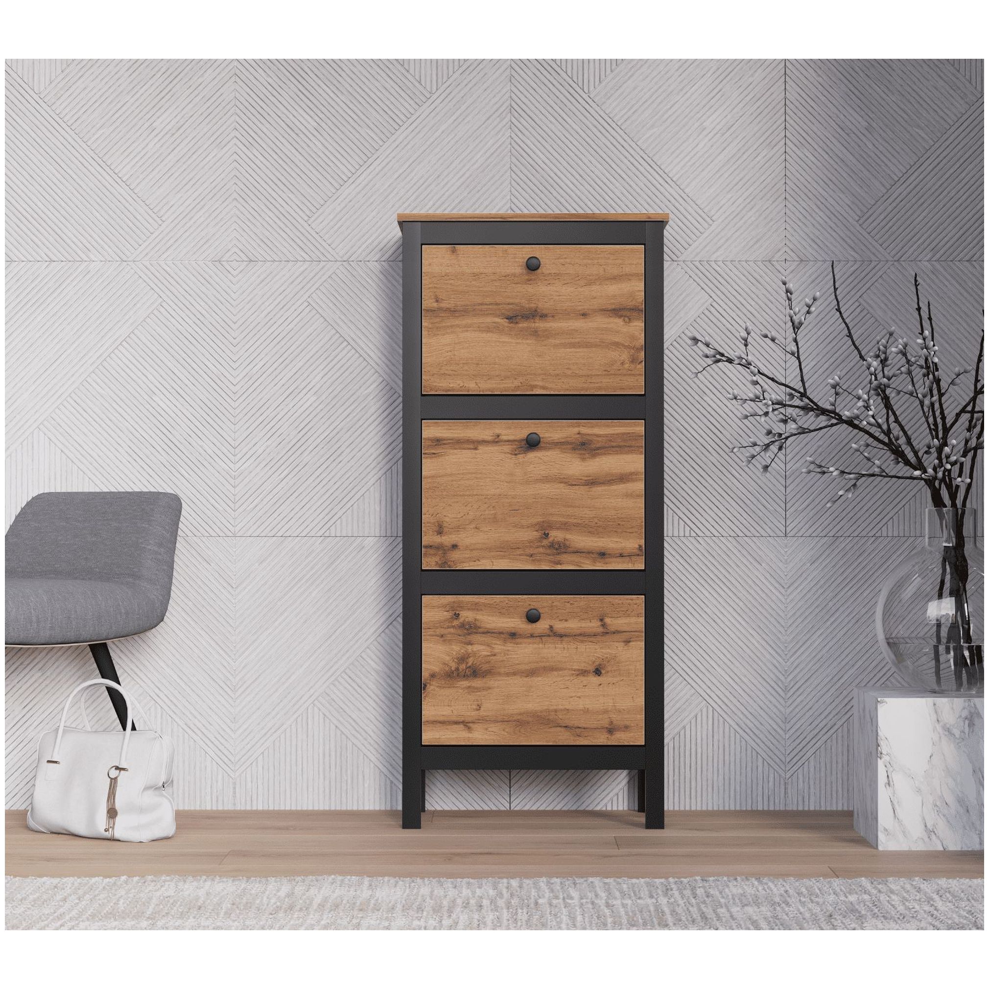 Картинка Лофт тумба SFB3B/50 интернет-магазин мебели FreeTime