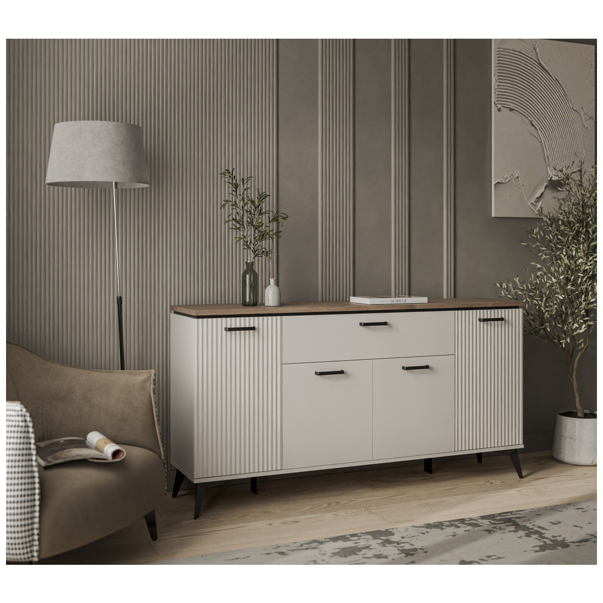 Картинка Винати Тумба 4D1S интернет-магазин мебели FreeTime