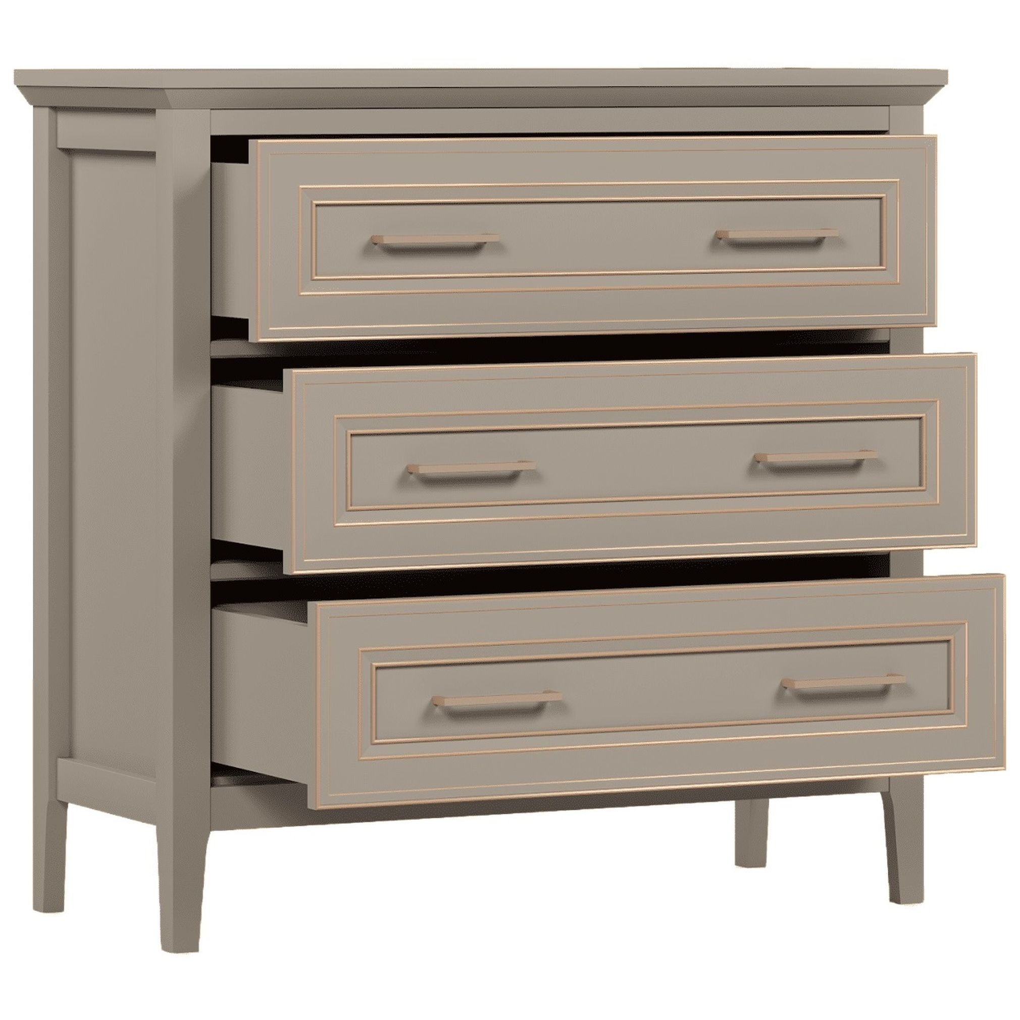 Картинка Классик комод KOM3S интернет-магазин мебели FreeTime