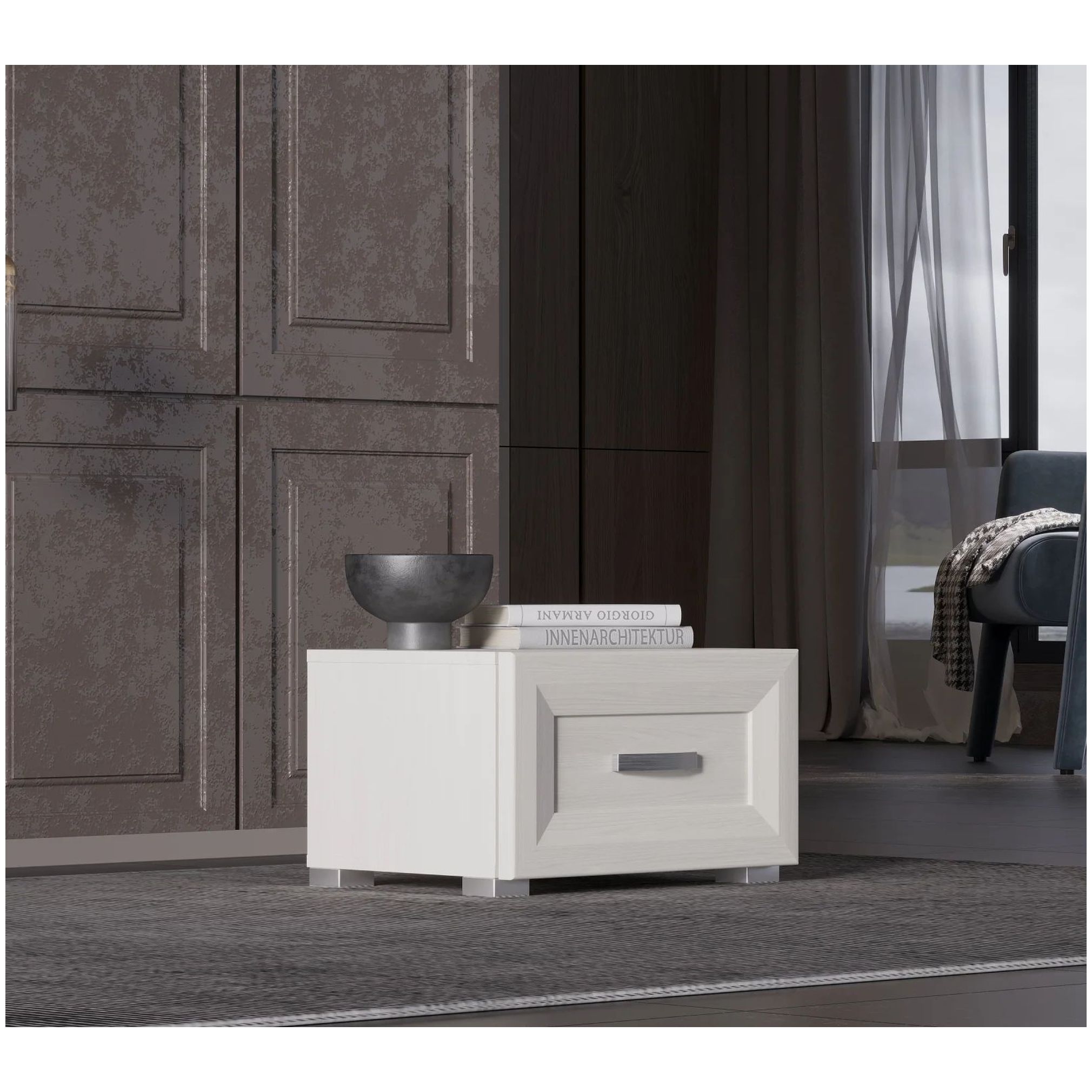 Картинка Мальта тумба прикроватная KOM1S интернет-магазин мебели FreeTime