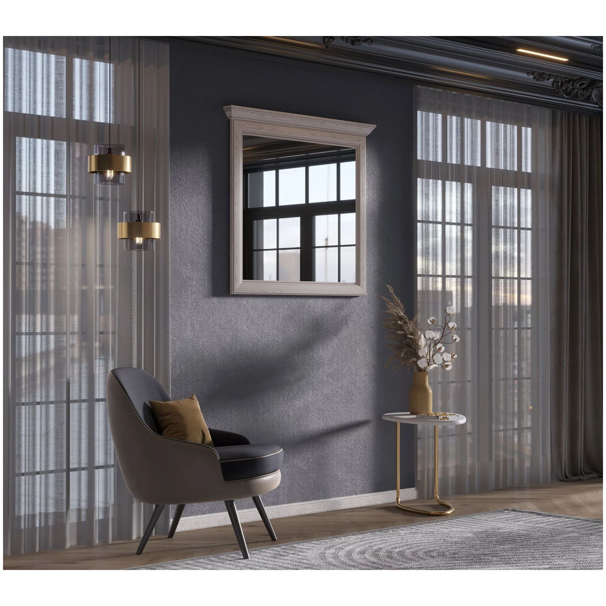 Картинка Стилиус зеркало LUS90 интернет-магазин мебели FreeTime