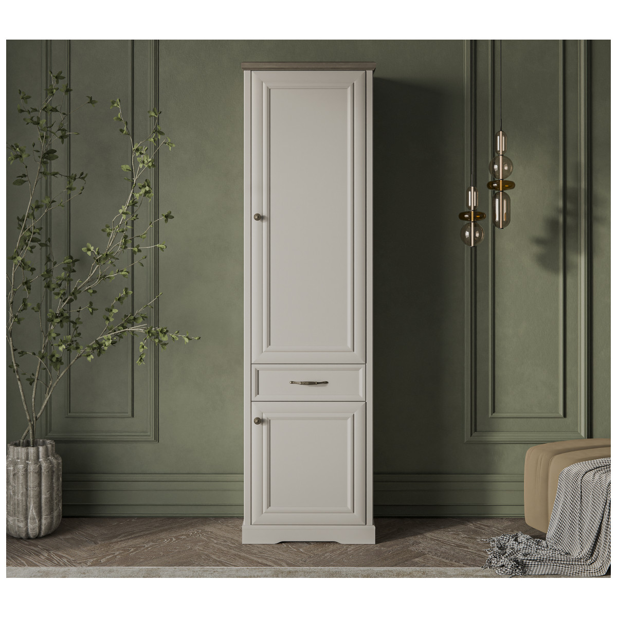 Картинка Тоскана Шкаф 2D1S интернет-магазин мебели FreeTime