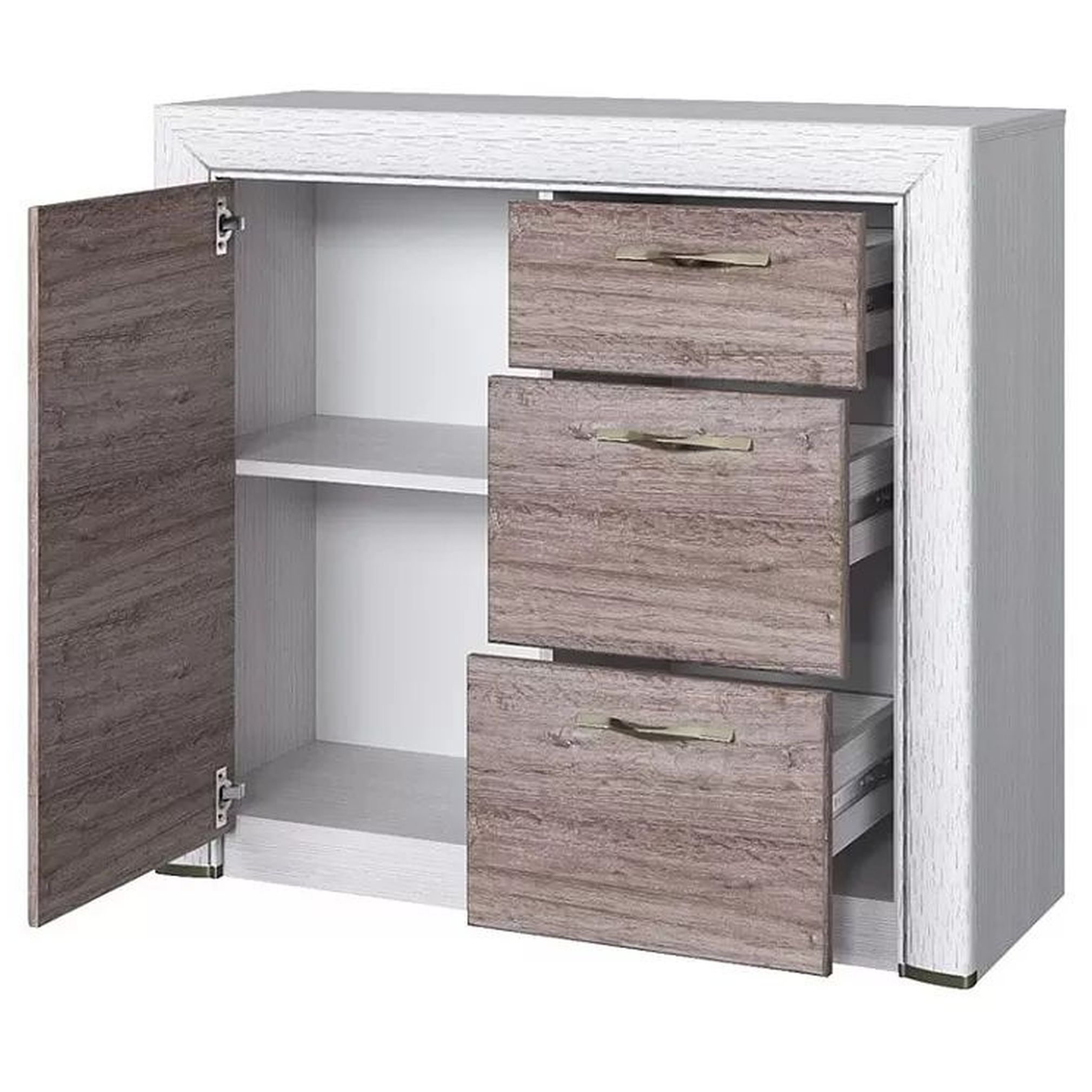 Картинка Оливия Тумба 1D3S интернет-магазин мебели FreeTime