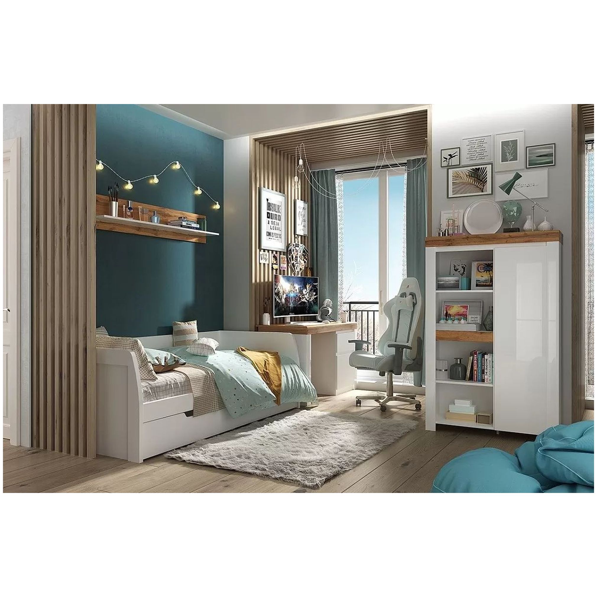 Картинка Таурус Шкаф 1D4N интернет-магазин мебели FreeTime