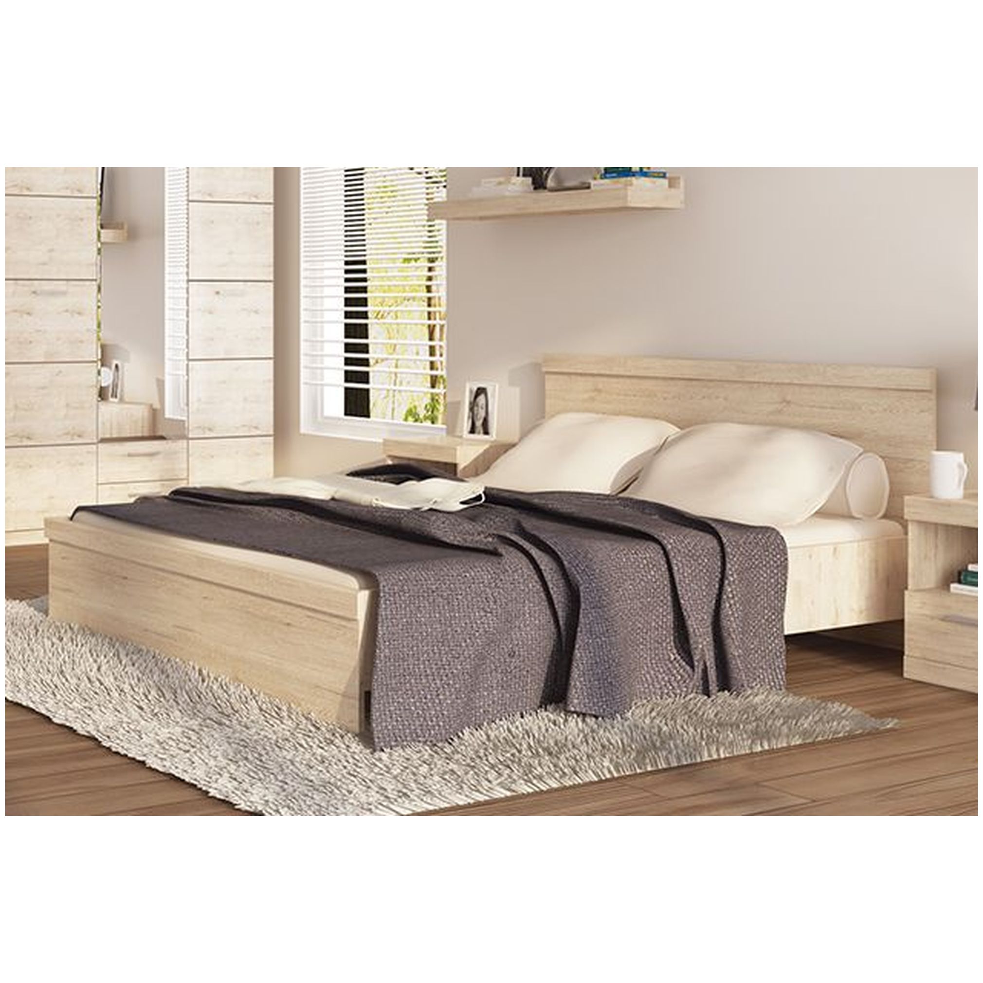 Картинка Оскар Кровать 160 с подьемником интернет-магазин мебели FreeTime