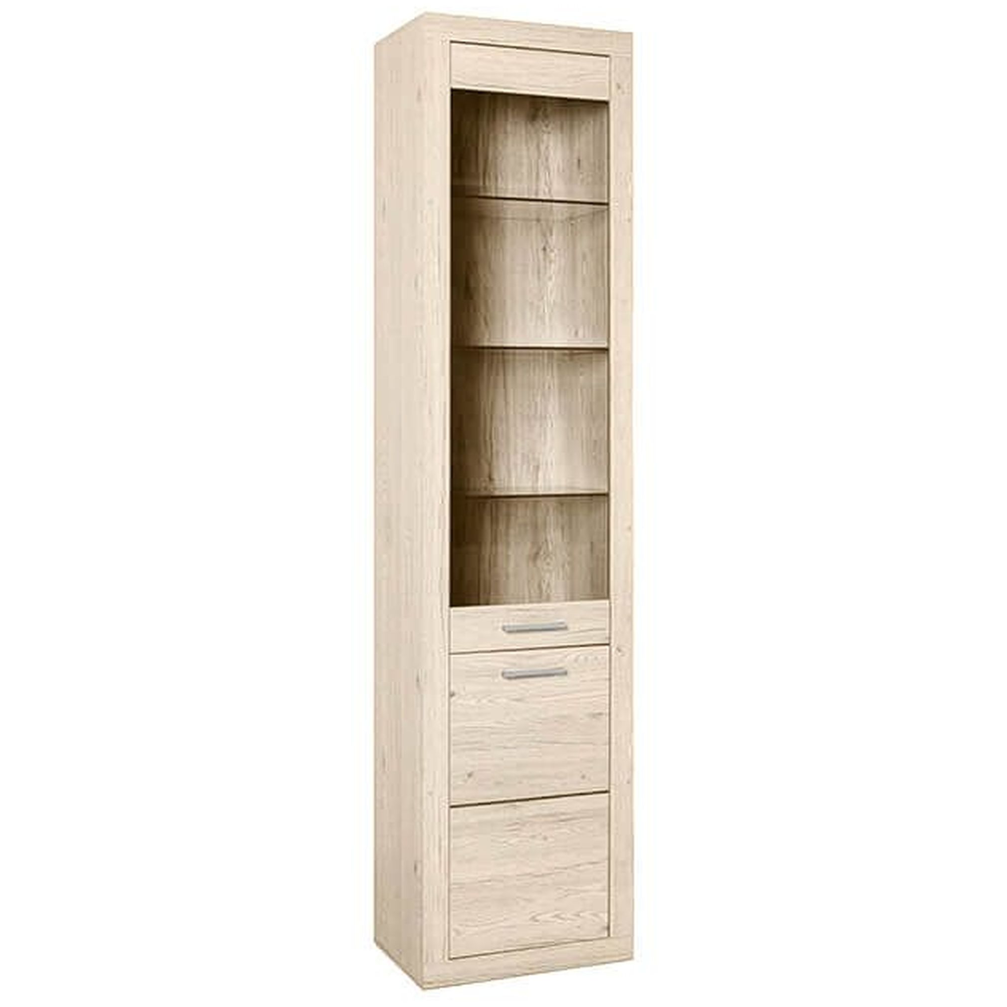 Картинка Оскар Шкаф-витрина 1D1V интернет-магазин мебели FreeTime