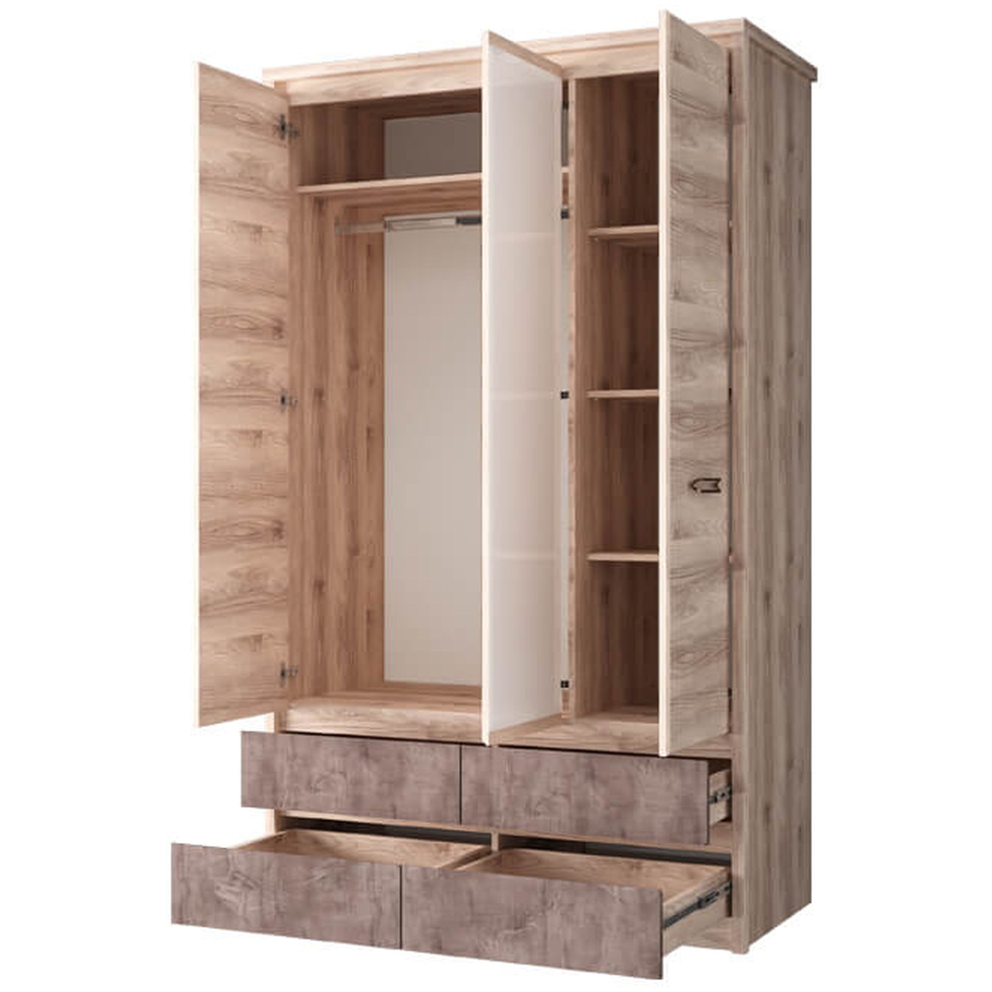 Картинка Джаз Шкаф 3DG4S Z интернет-магазин мебели FreeTime