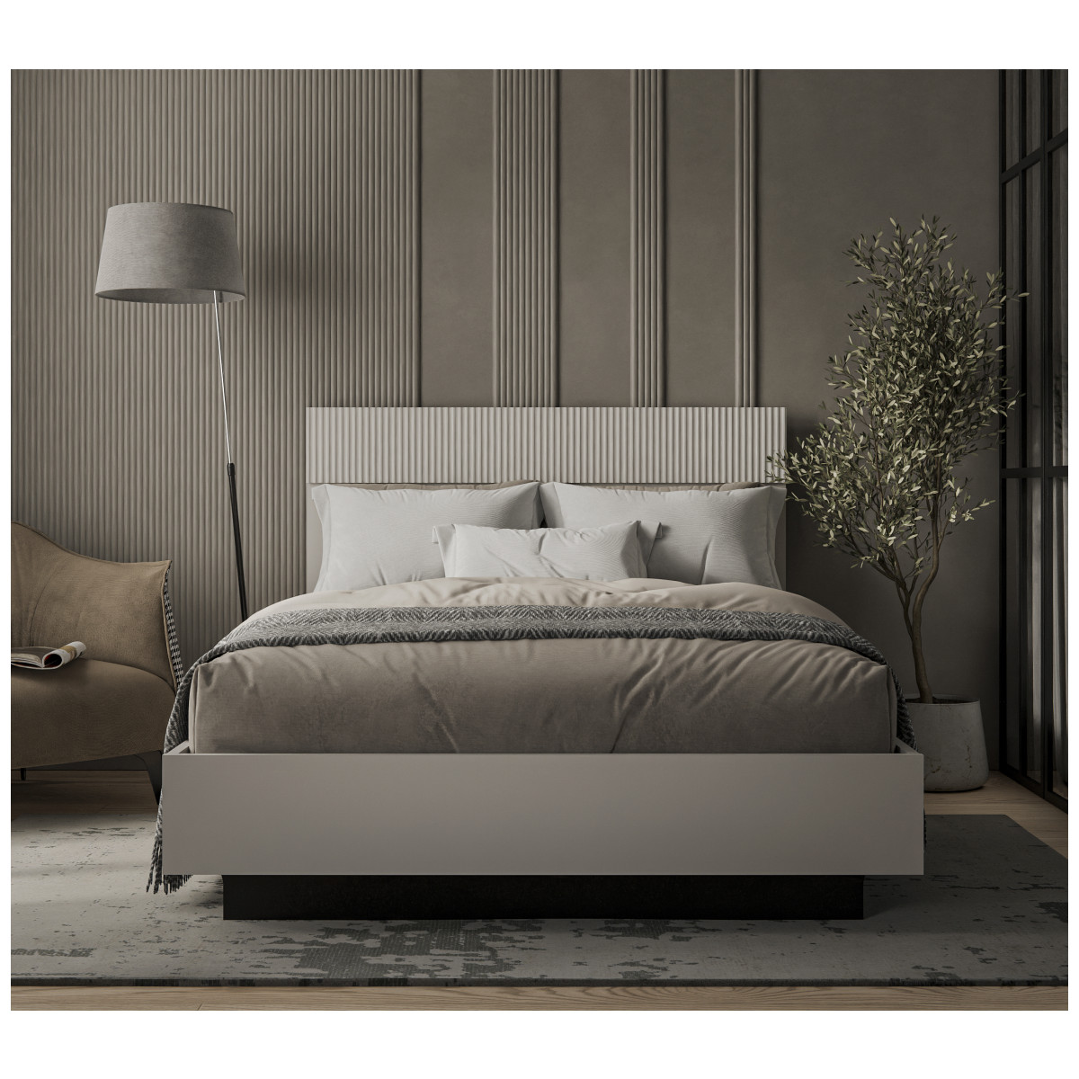 Картинка Винати Кровать 140 с подъемником интернет-магазин мебели FreeTime